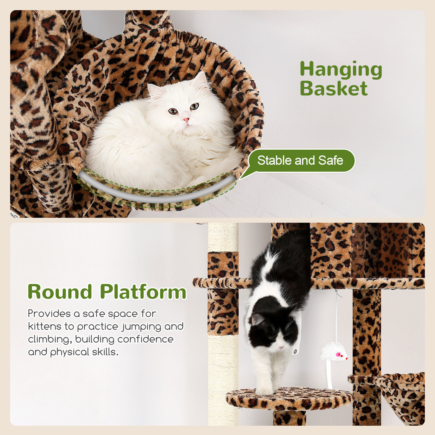 globlazer-f-series-f82-arbre-chat-l-opard-208-cm-xxl image 5