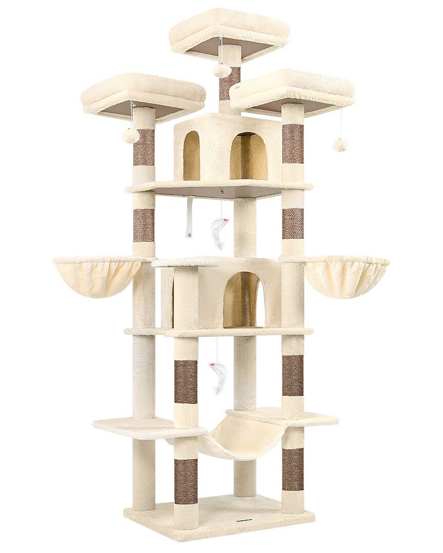 globlazer-f80-arbre-chat-beige-80-pouces-xxl image 2