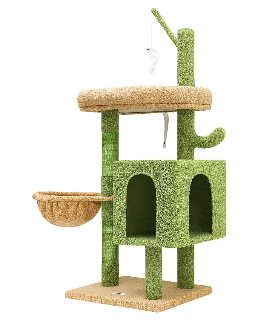 globlazer-f46c-arbre-chat-46-pouces-gris-clair image 2
