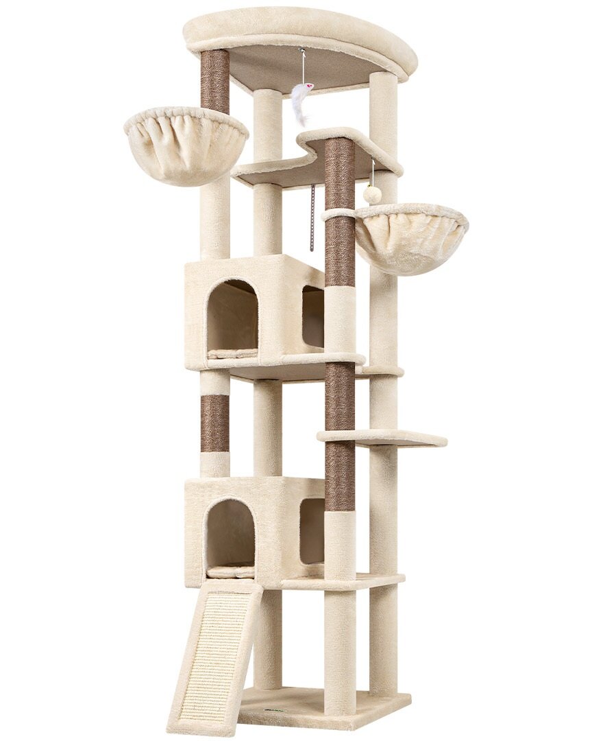 globlazer-c-series-c80-arbre-chat-beige-80-pouces-grand image 2