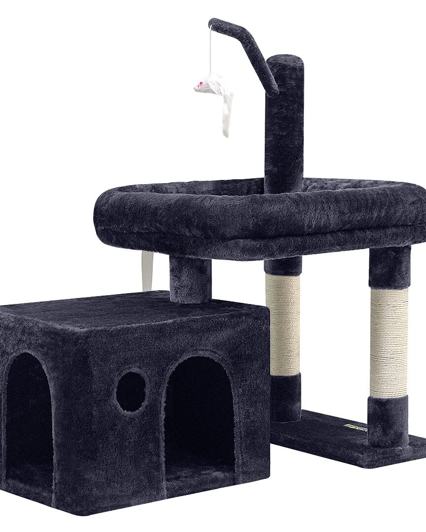 globlazer-f32-arbre-chat-gris-fonc-32-pouces-compact image 2