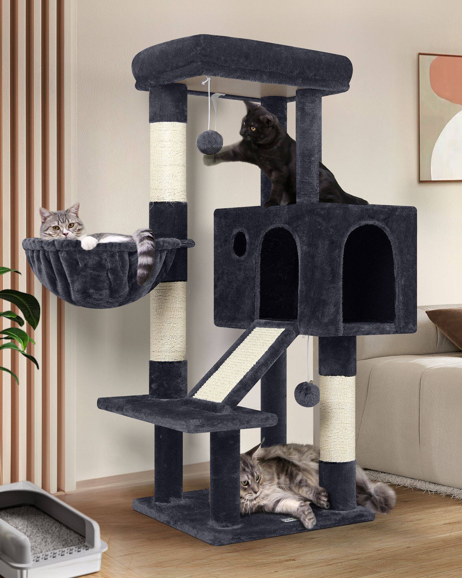 globlazer-s-series-s45-arbre-chat-gris-45-pouces-compact image 1