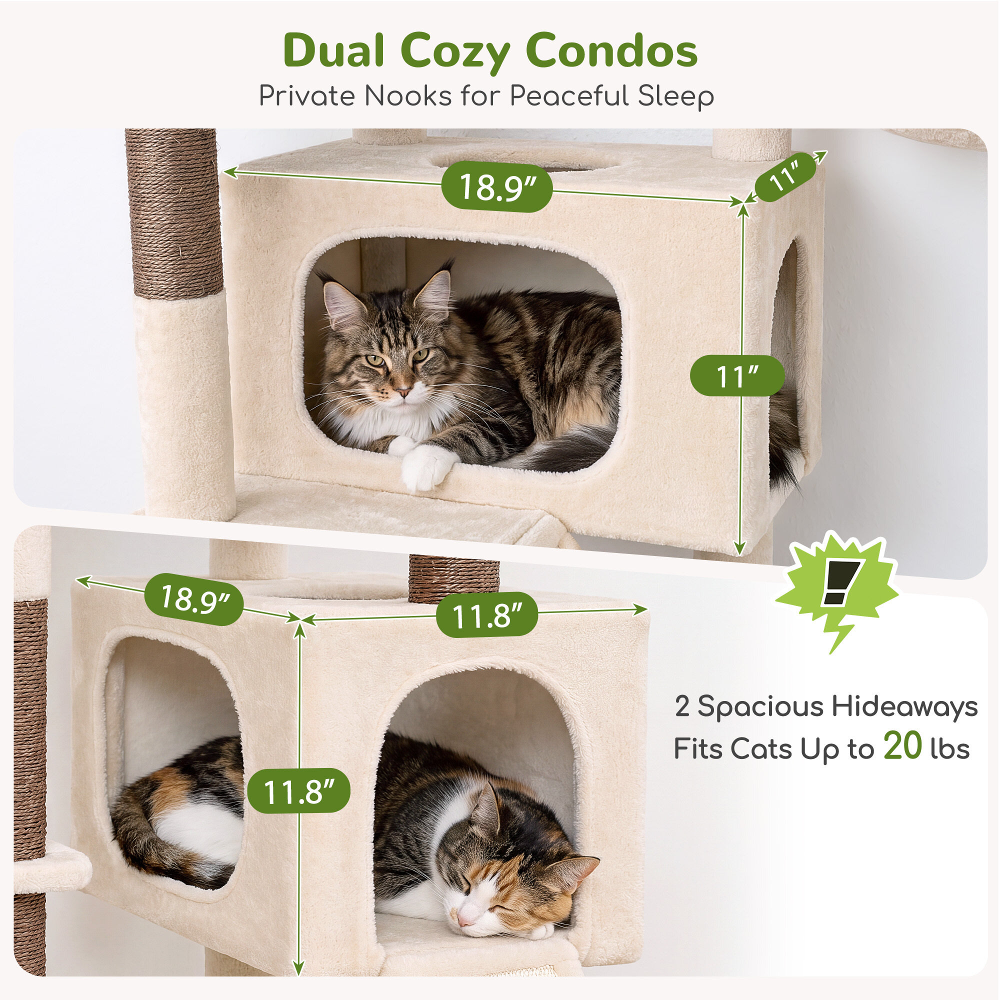 globlazer-f-series-f82d-arbre-chat-beige-82-pouces image 4