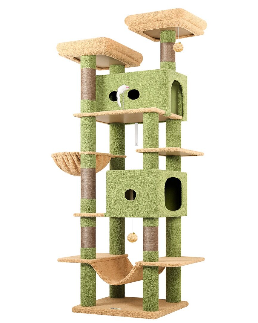 globlazer-s80b-arbre-chat-vert-cactus-80-pouces image 2