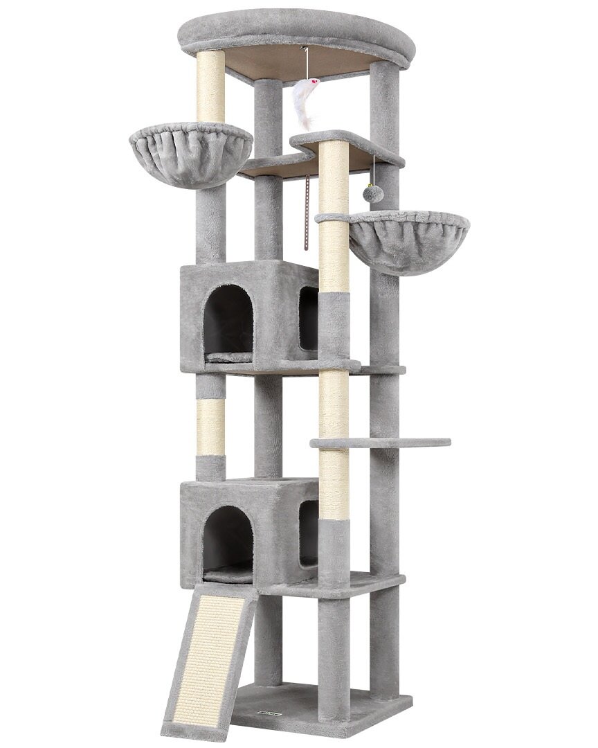 globlazer-c-series-c80-arbre-chat-gris-clair-80-pouces image 2