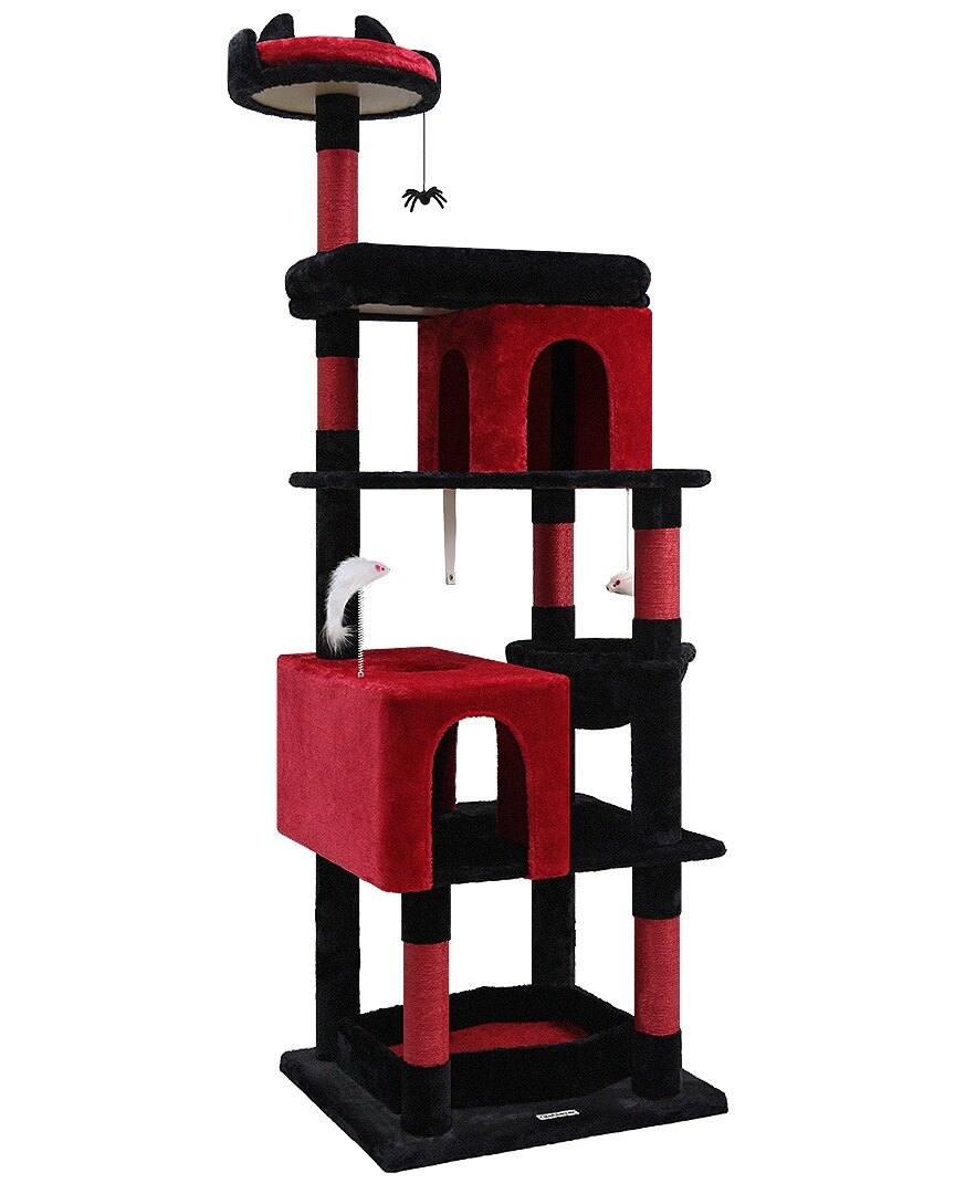 globlazer-s72-arbre-chat-183-cm-noir-gothique image 2