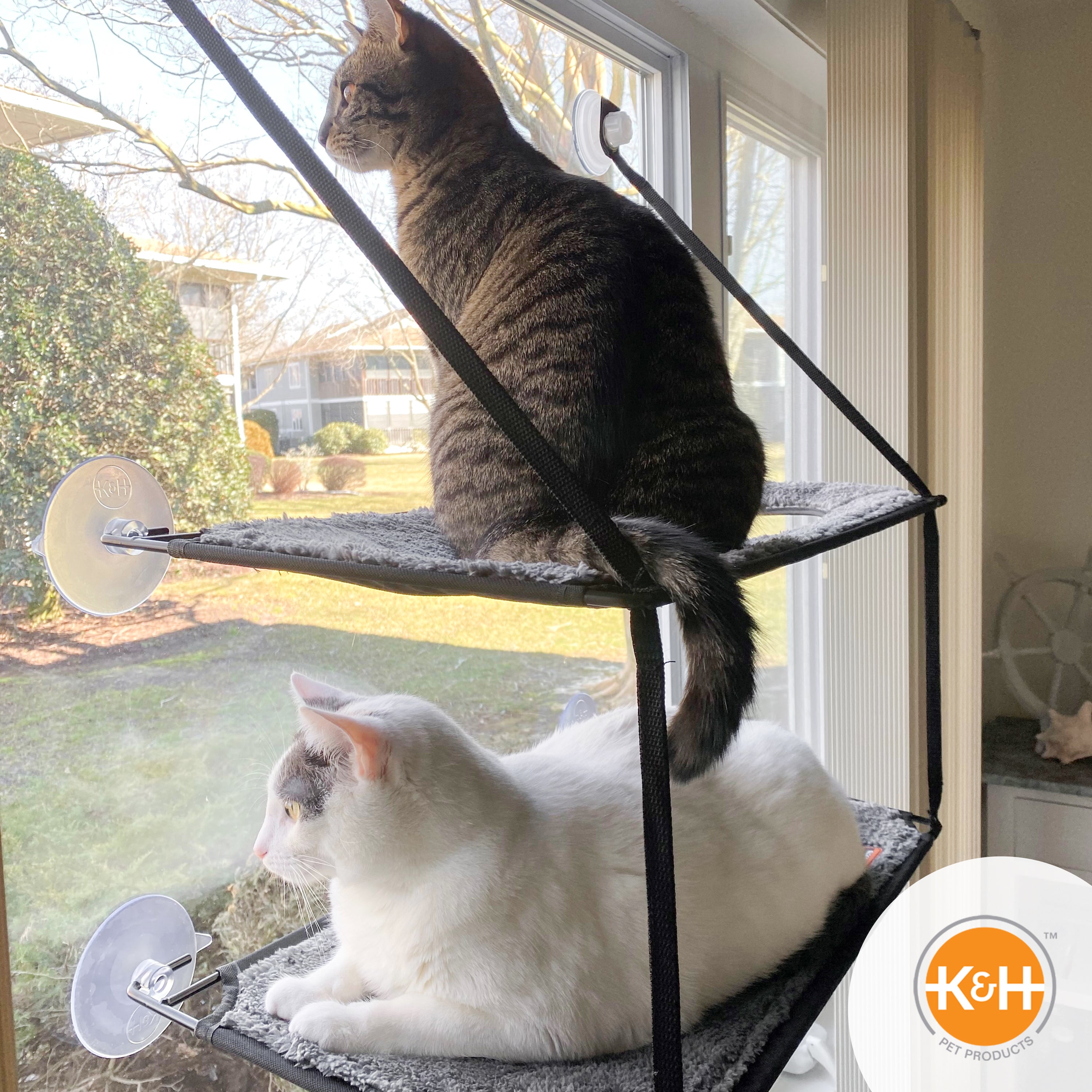 k-h-ez-mount-double-stack-double-hamac-fen-tre-chat-2-niveaux image 6