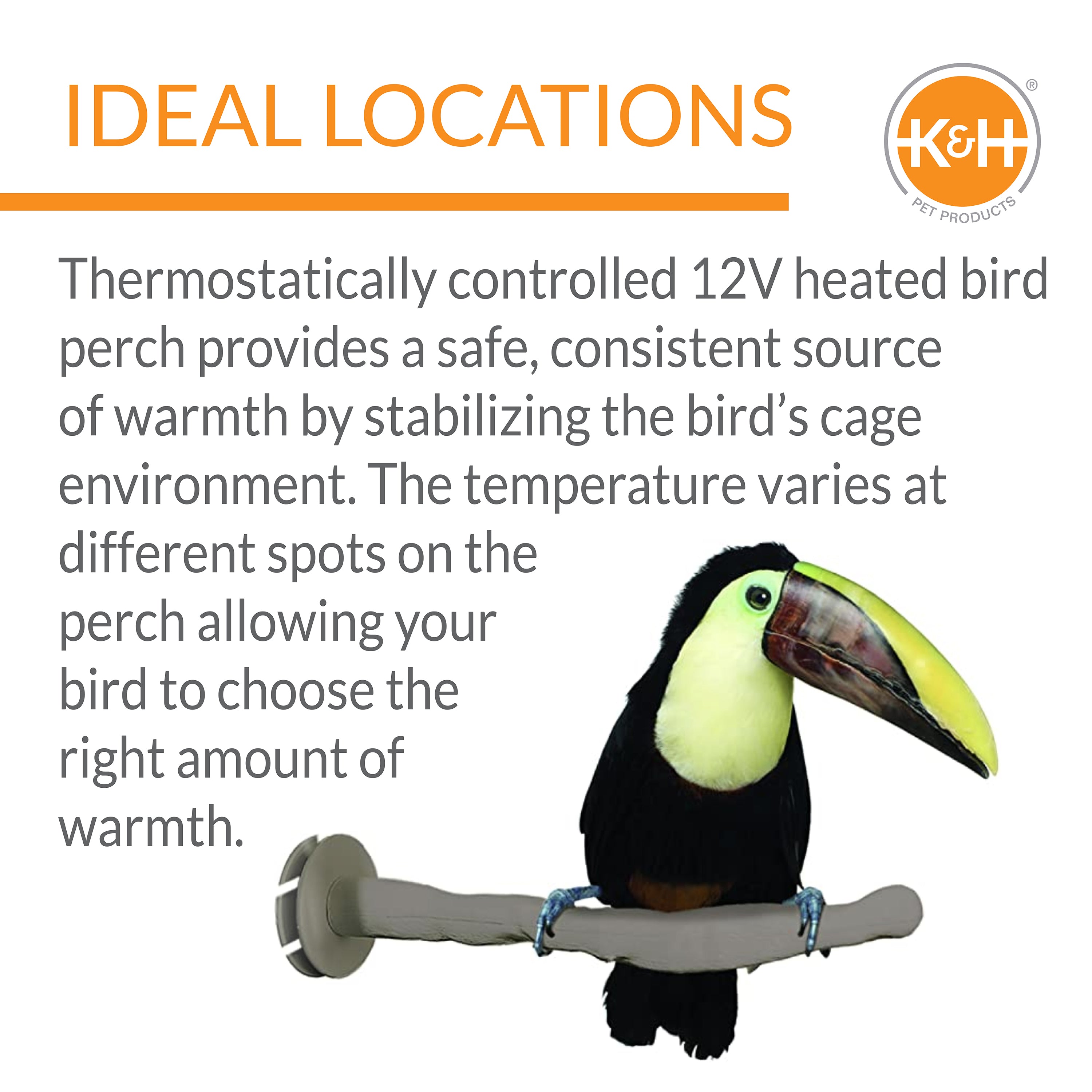 k-h-thermo-perch-perchoir-chauffant-oiseau-3-tailles-12v image 3