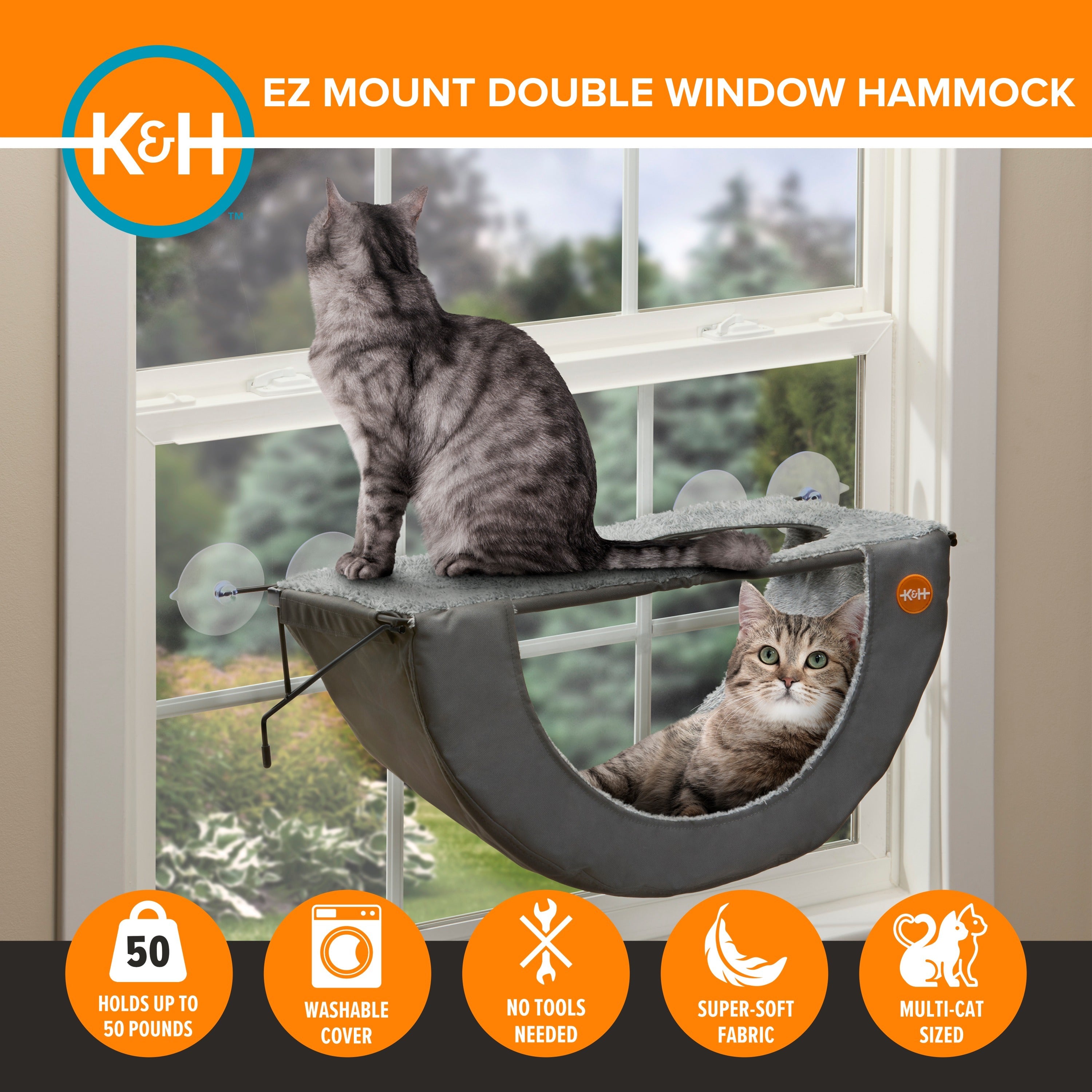 k-h-ez-mount-hamac-fen-tre-chat-double-2-niveaux image 2
