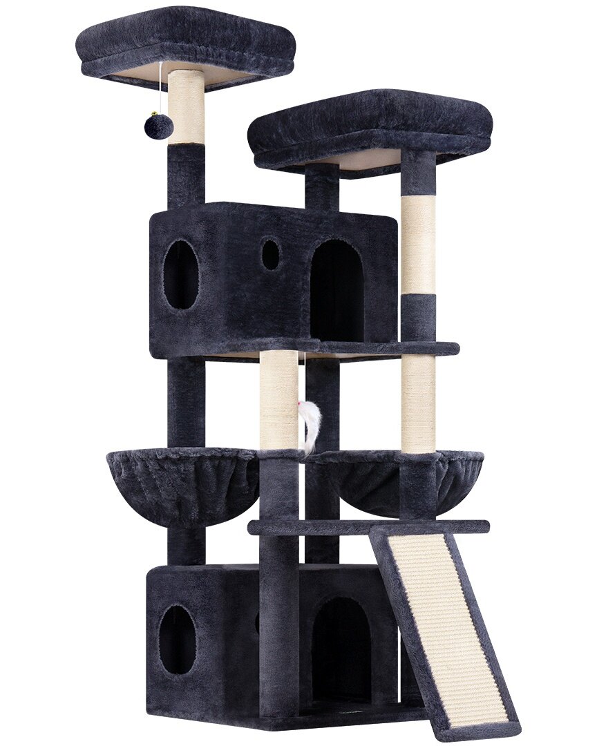 globlazer-f64b-arbre-chat-163-cm-gris-fonc image 2