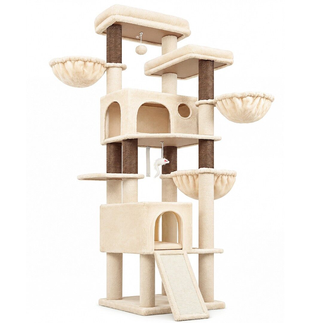 globlazer-f80k-arbre-chat-g-ant-203-cm-grands-chats image 2