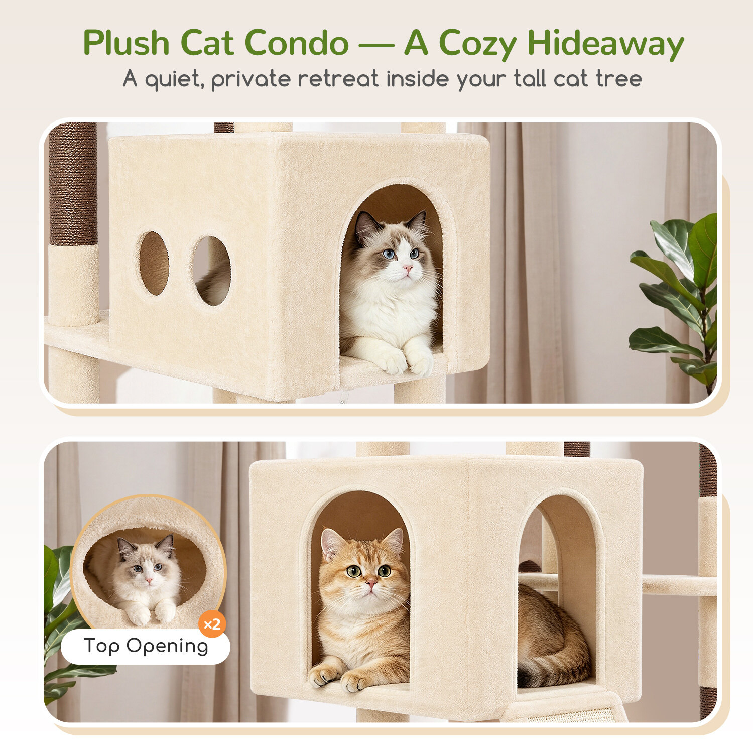 globlazer-f73b-arbre-chat-beige-73-pouces-niche image 4