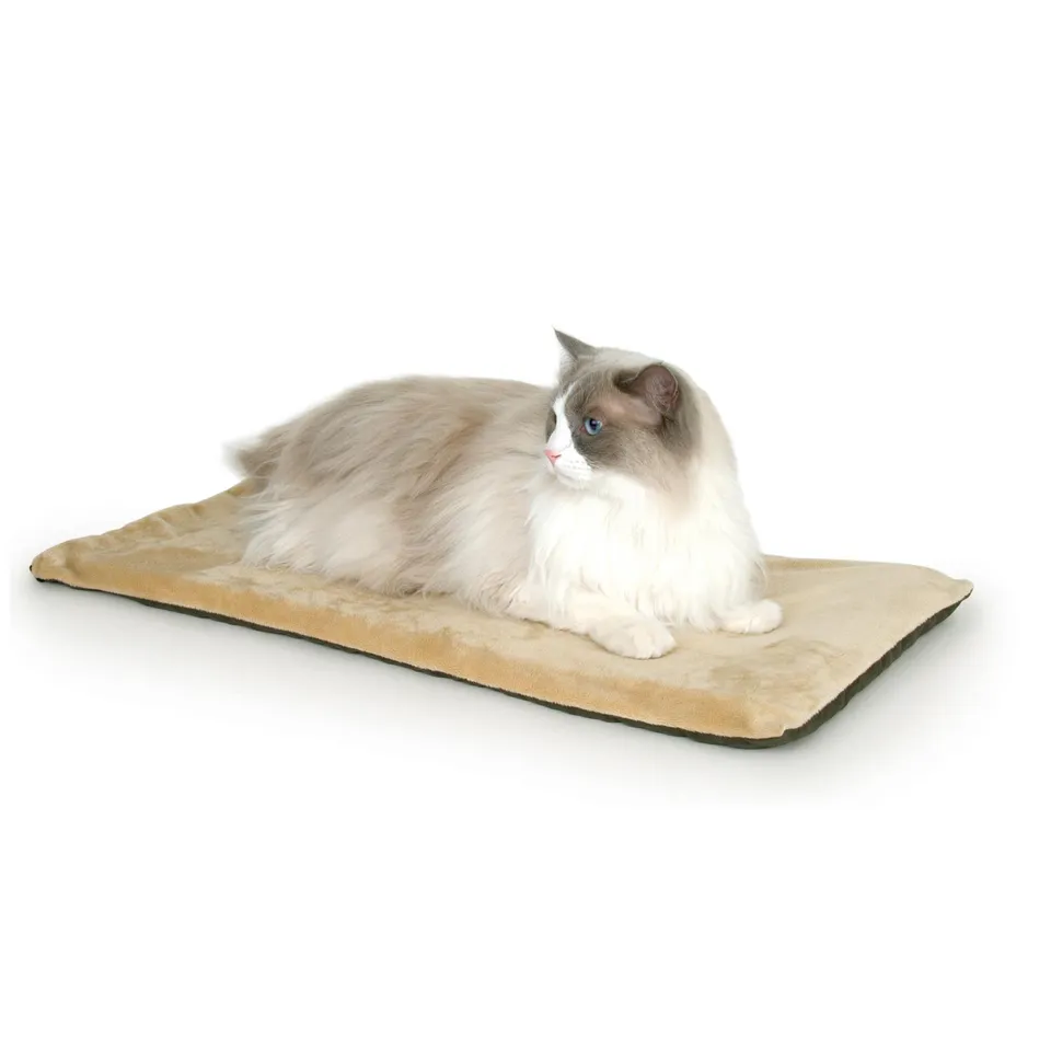 k-h-thermo-kitty-mat-tapis-chauffant-chat-mocha-32x63-cm image 1