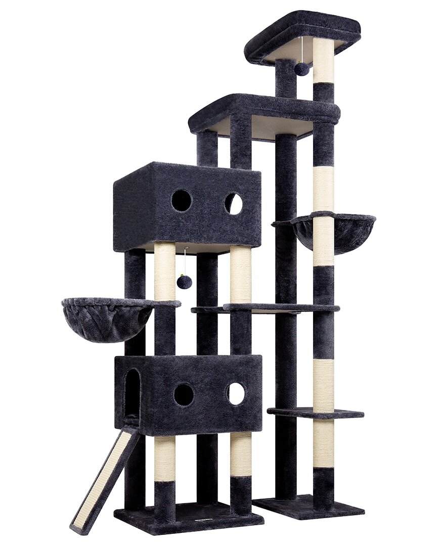 globlazer-s-series-s84d-arbre-chat-grand-gris-fonc-213-cm image 2