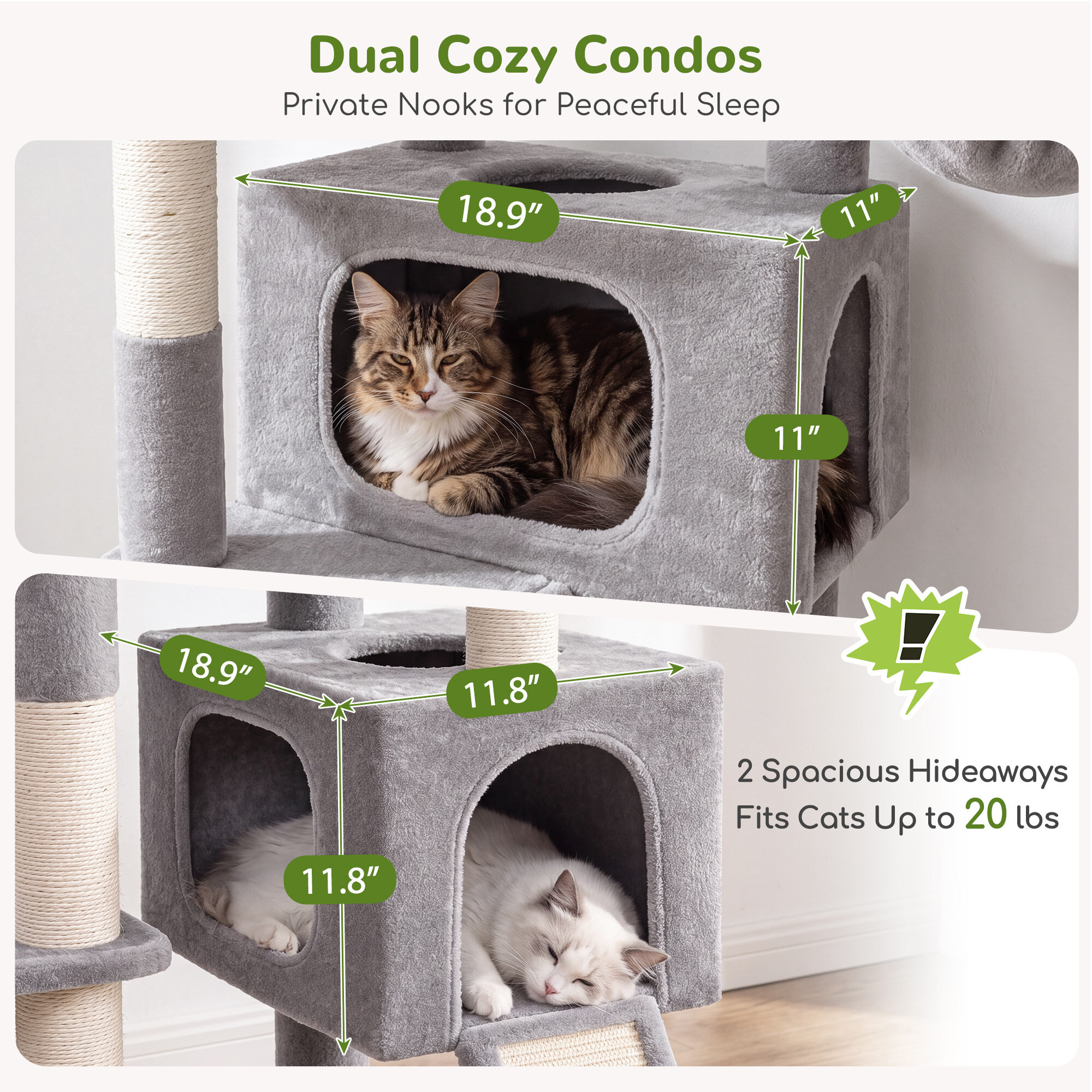 globlazer-f-series-f82d-arbre-chat-gris-clair-82-pouces-grand-chat image 4