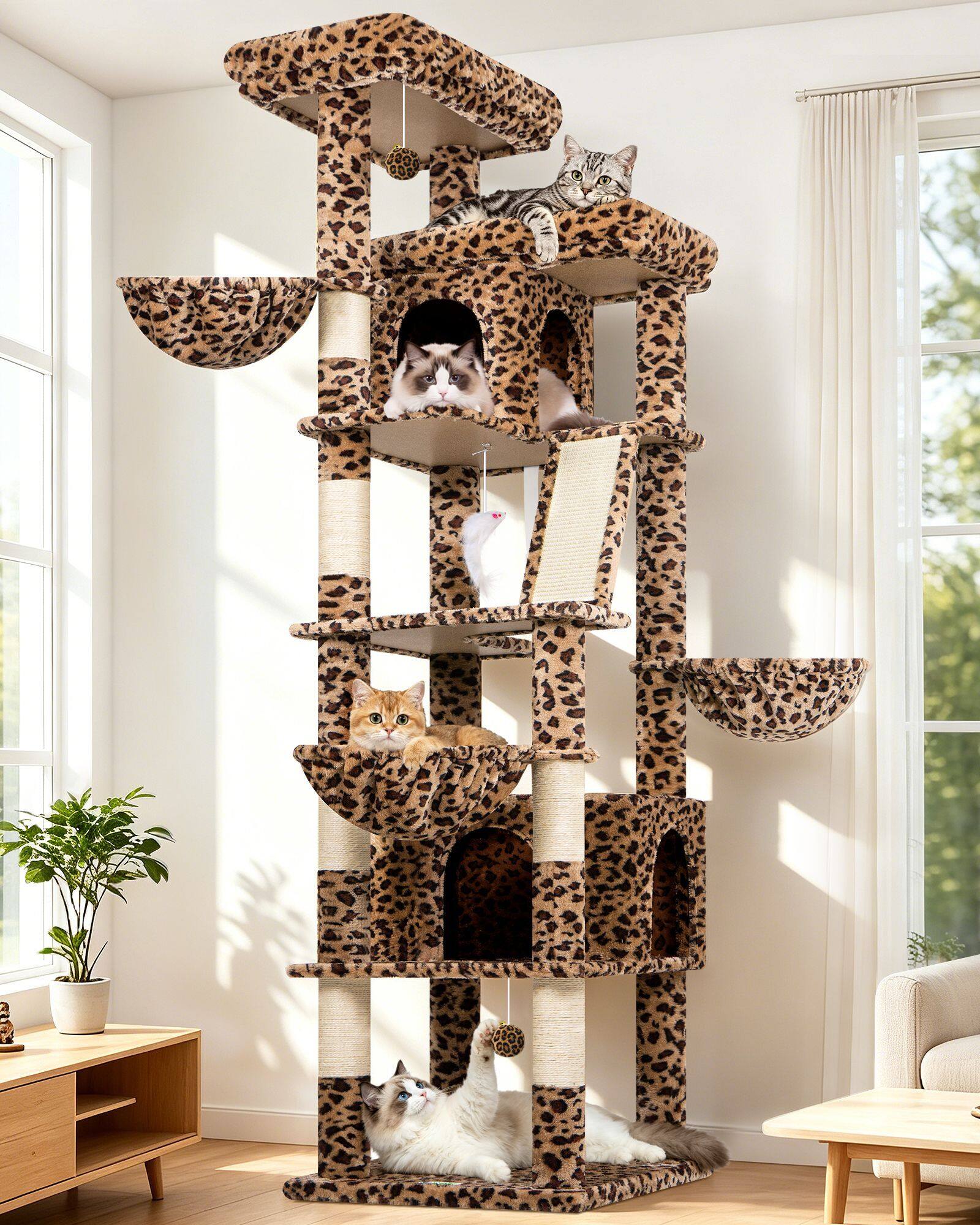 globlazer-s-series-s80g-arbre-chat-l-opard-203-cm image 1