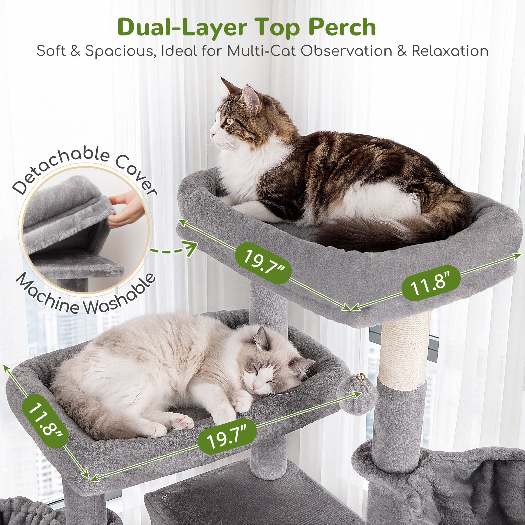 globlazer-f83j-arbre-chat-211-cm-gris-clair-xxl image 3