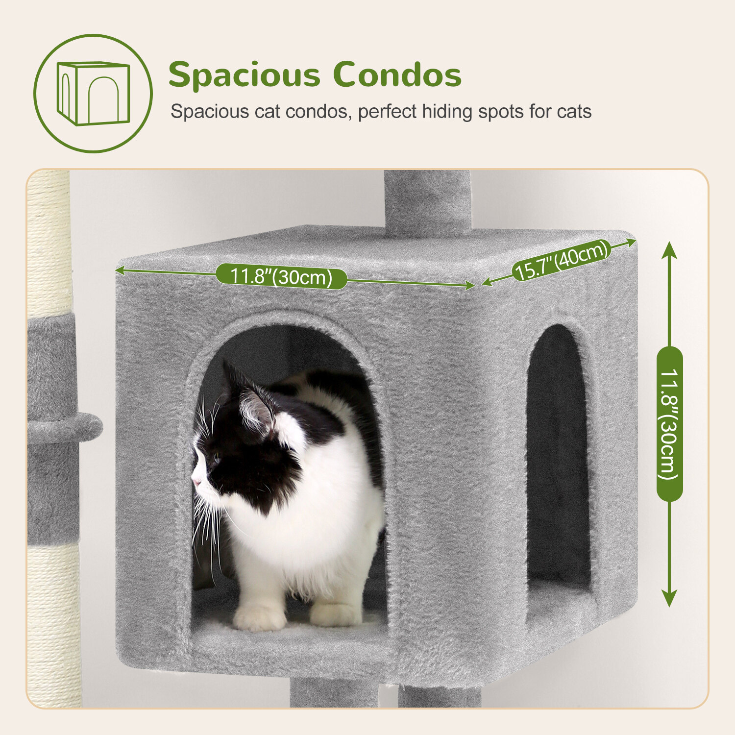 globlazer-f46c-arbre-chat-46-pouces-gris-clair image 5