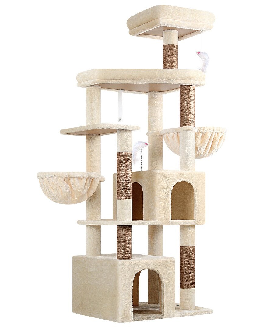 globlazer-s-series-s68-arbre-chat-beige-68-pouces-grand image 2