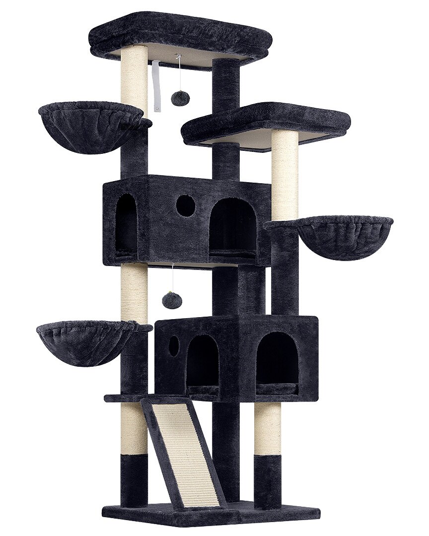 globlazer-f-series-f72g-arbre-chat-gris-fonc-183-cm image 2