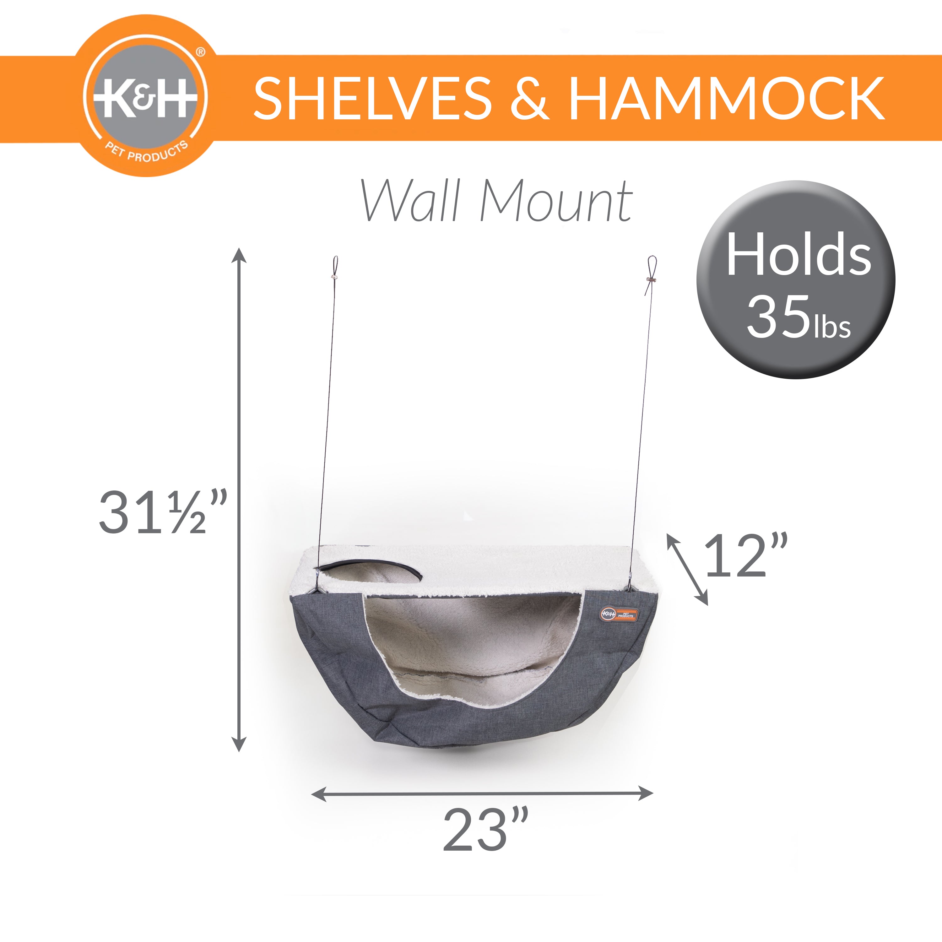 k-h-wall-mount-tag-re-chat-murale-double-avec-hamac image 3