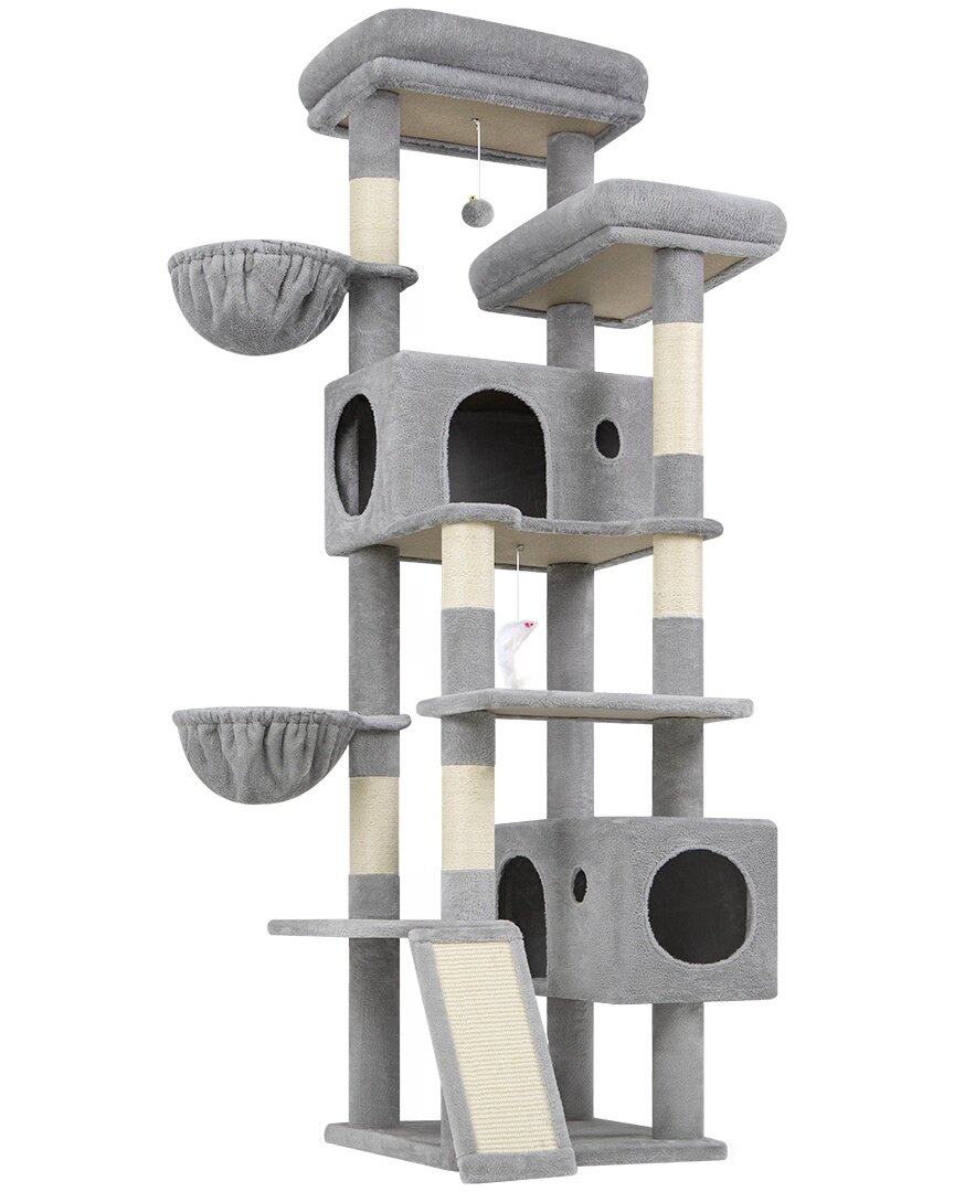 globlazer-s77c-arbre-chat-gris-clair-77-pouces image 2