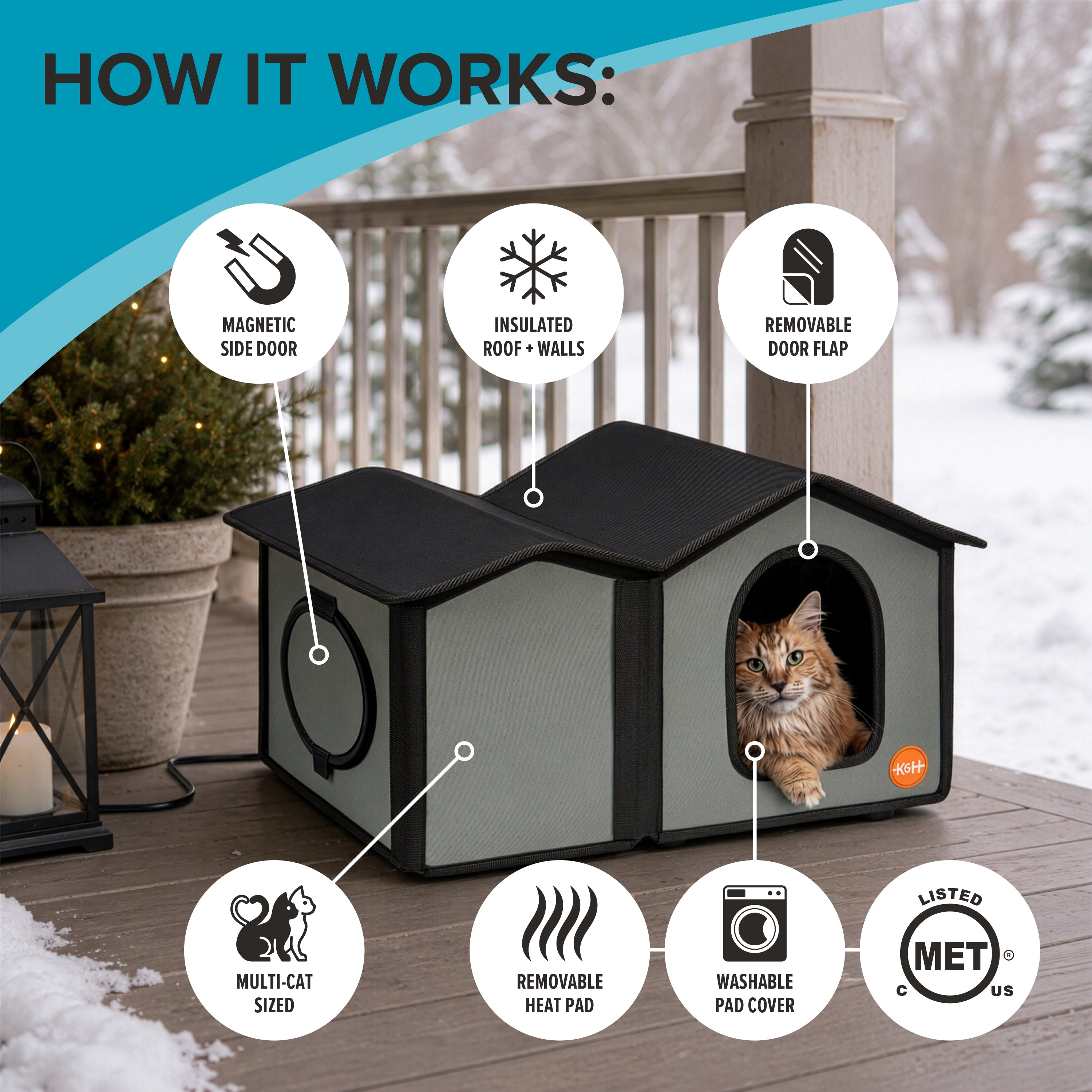 k-h-extra-wide-maison-chat-chauffante-ext-rieur-gris image 8