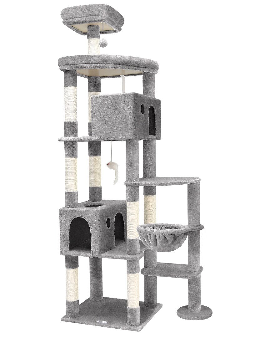 globlazer-f83-f-series-arbre-chat-gris-clair-83-pouces image 2