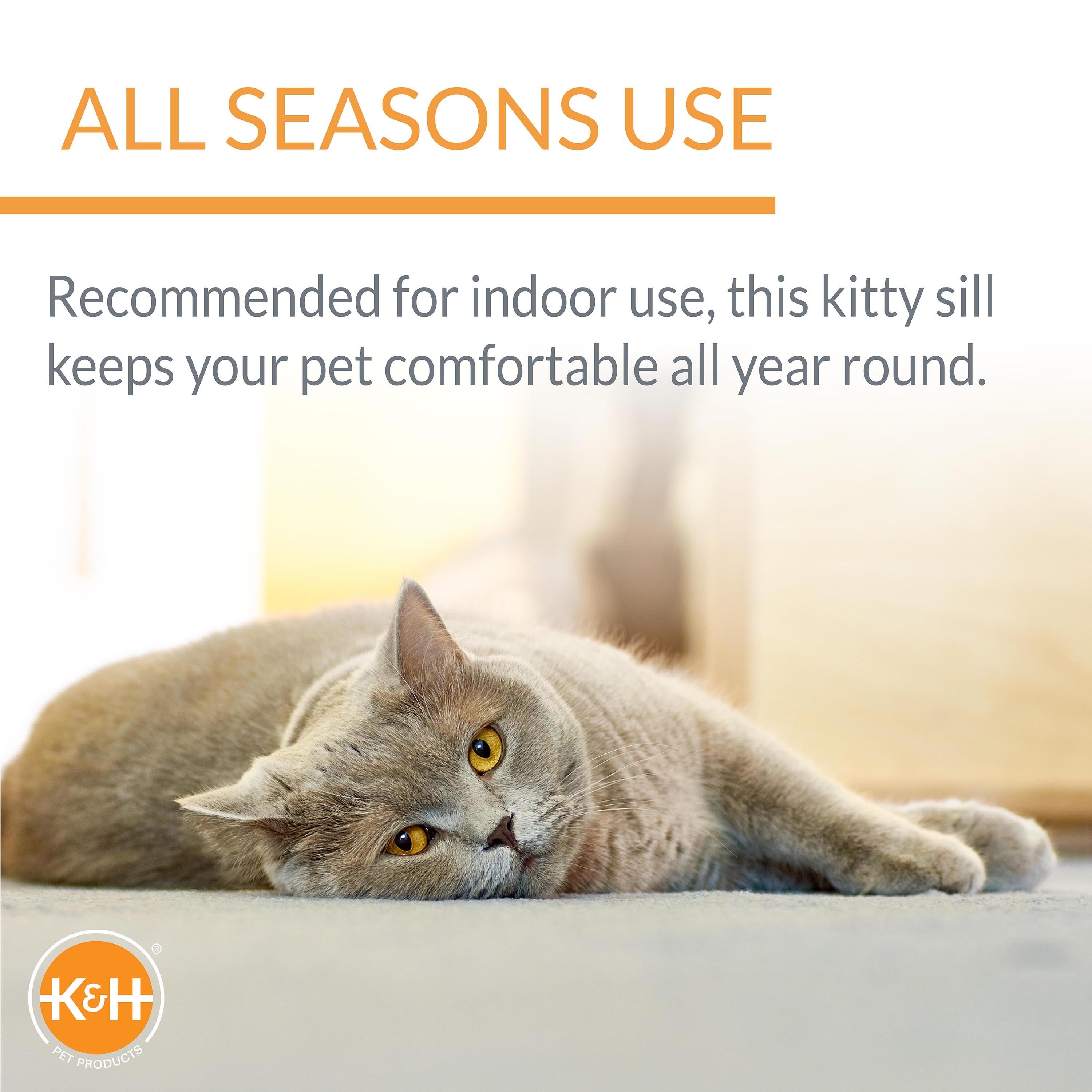 k-h-deluxe-kitty-sill-hamac-chat-fen-tre-l-opard-bolster image 5