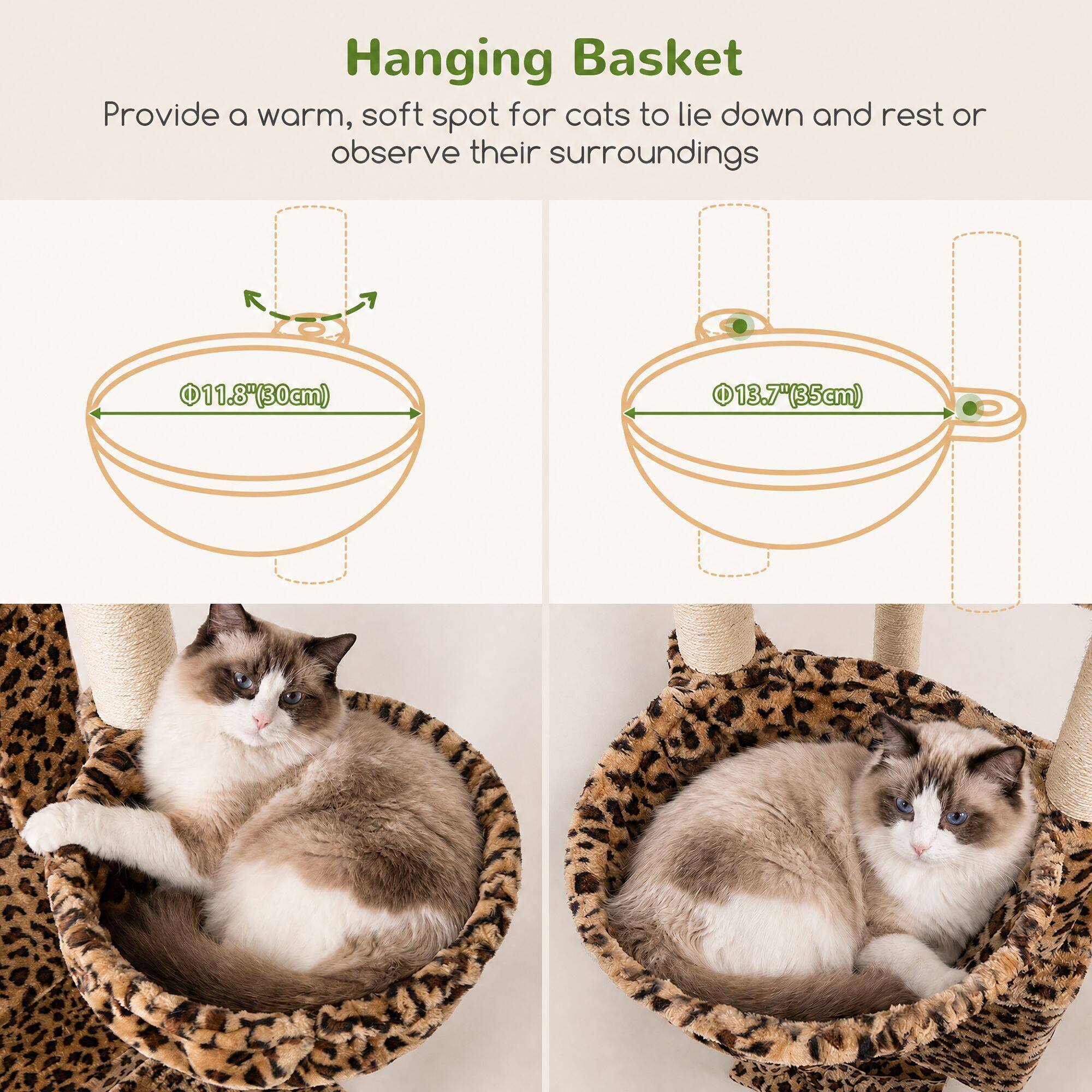 globlazer-s-series-s81c-arbre-chat-l-opard-81-pouces image 5