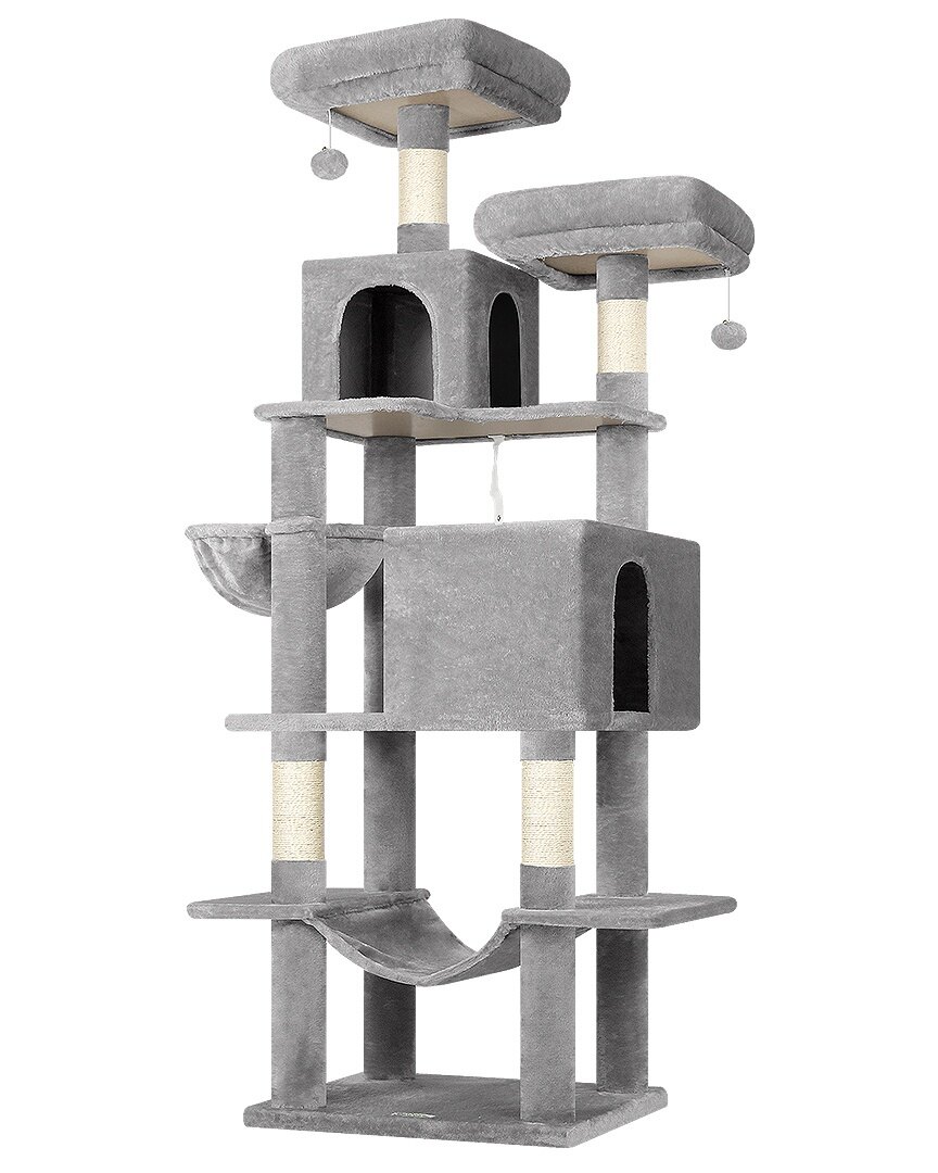 globlazer-f-series-f76-arbre-chat-gris-clair-76-pouces image 2