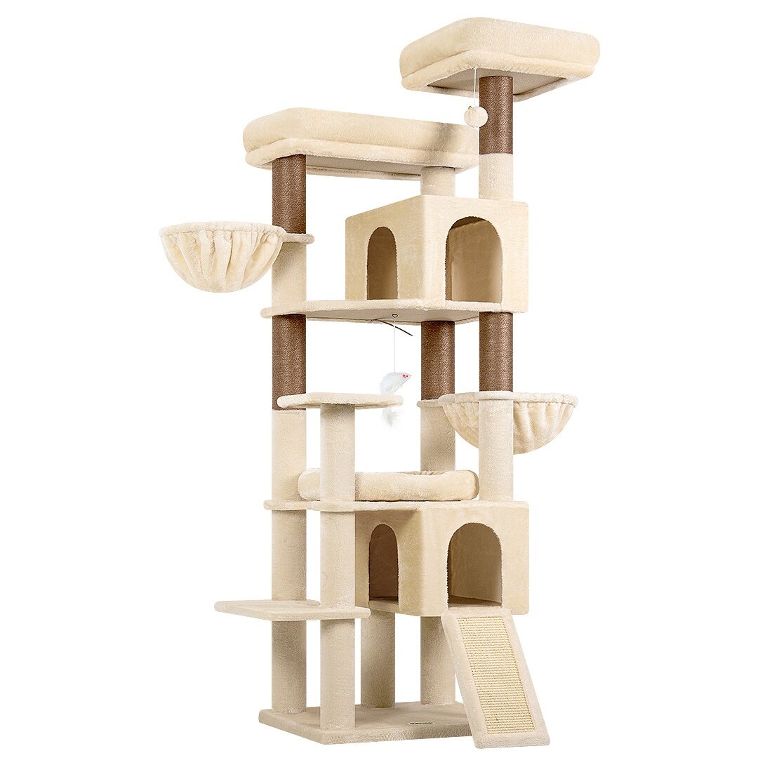 globlazer-f75c-arbre-chat-beige-75-pouces image 2