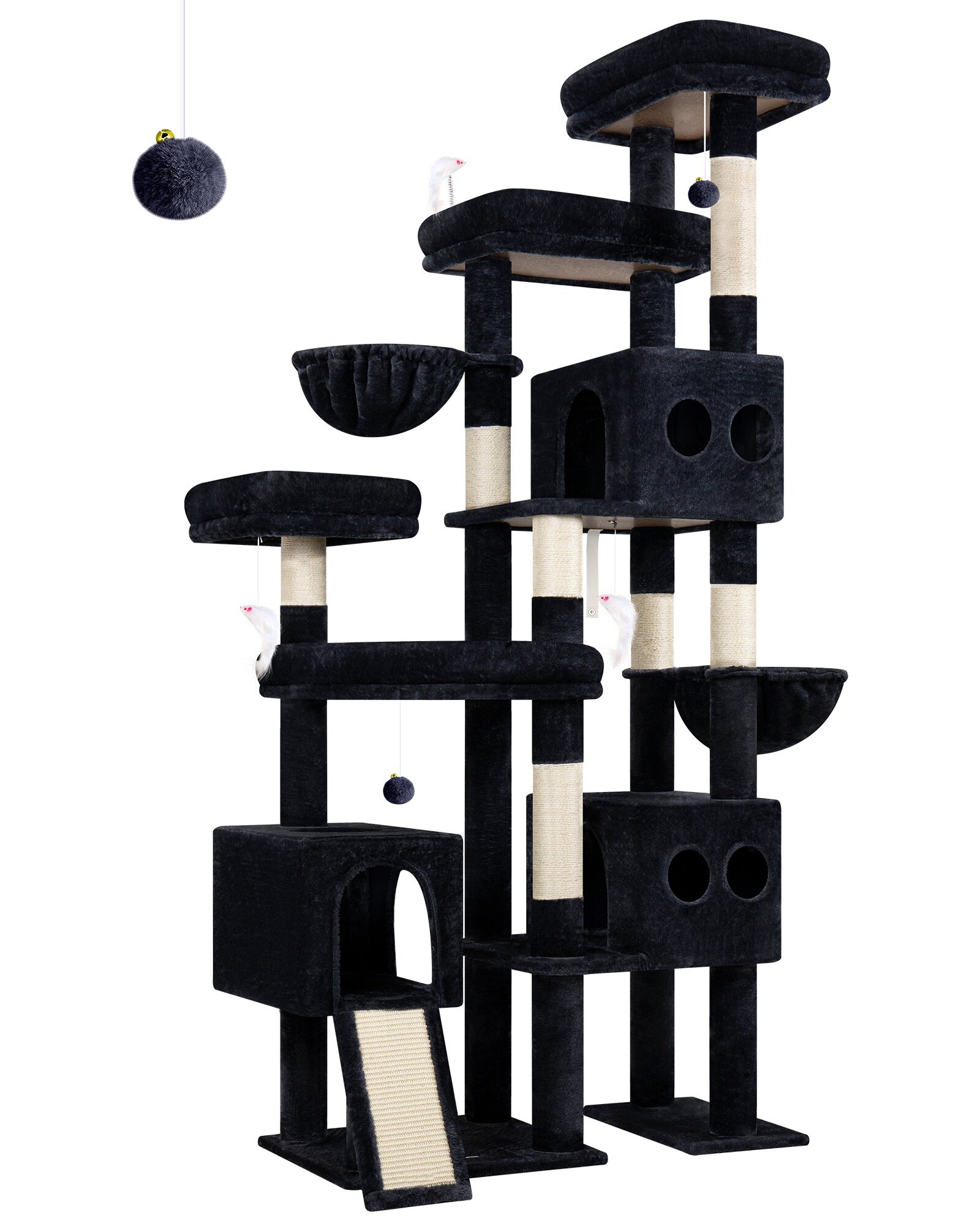 globlazer-s-series-s82d-arbre-chat-gris-fonc-82-pouces image 2