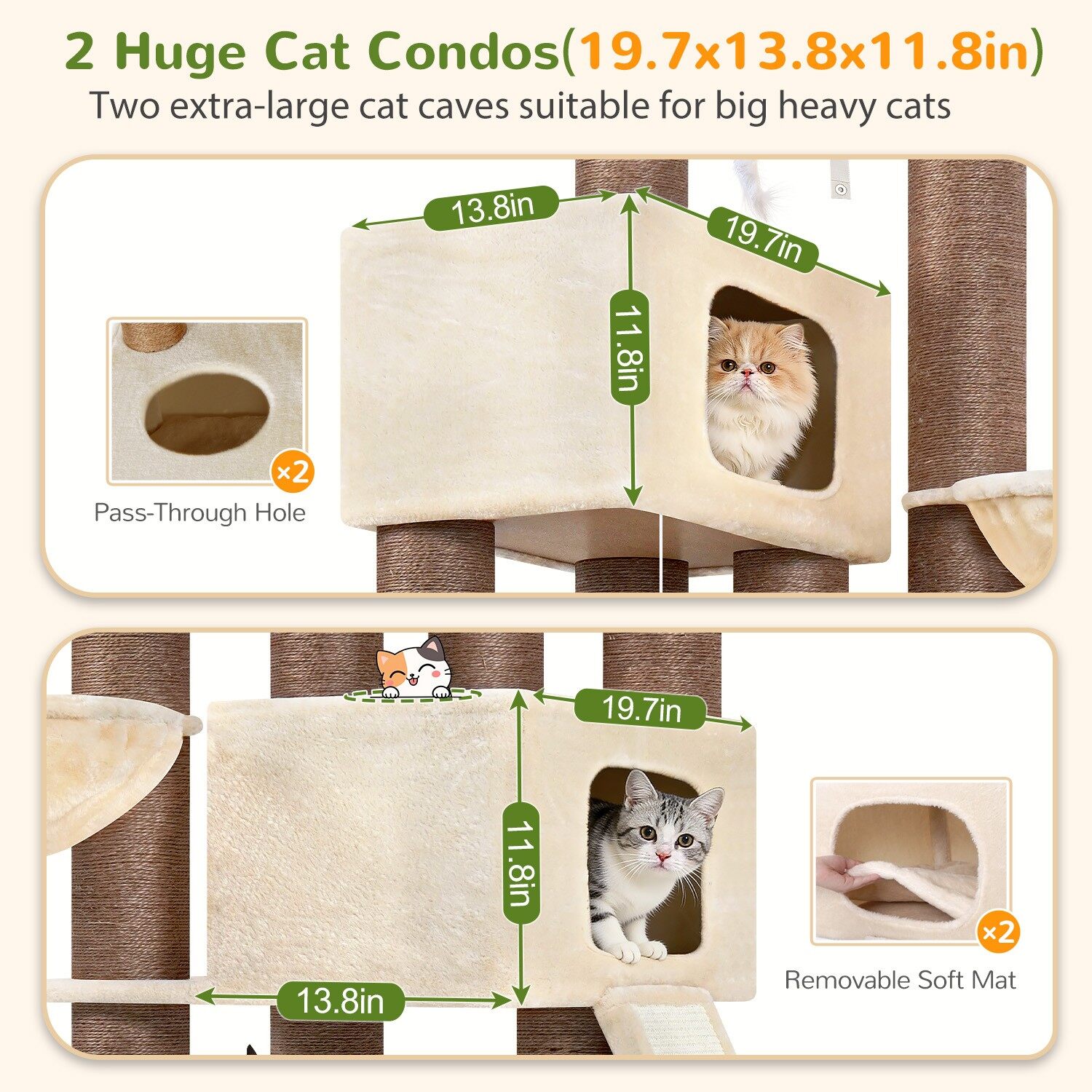globlazer-s67-arbre-chat-170-cm-beige-griffoir-pais image 4