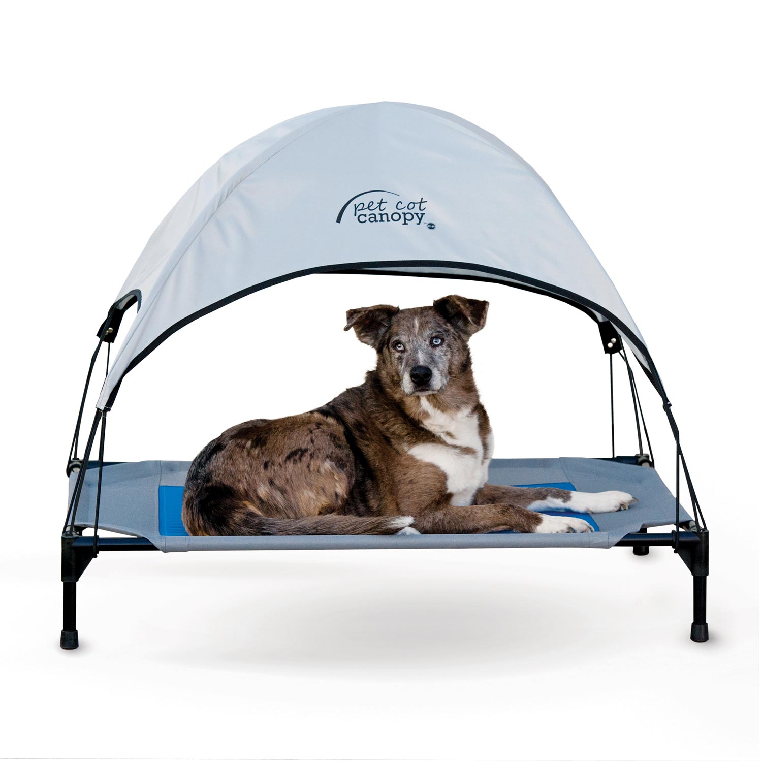 k-h-pet-canopy-pare-soleil-lit-chien-medium-25x32-d-perlant image 1