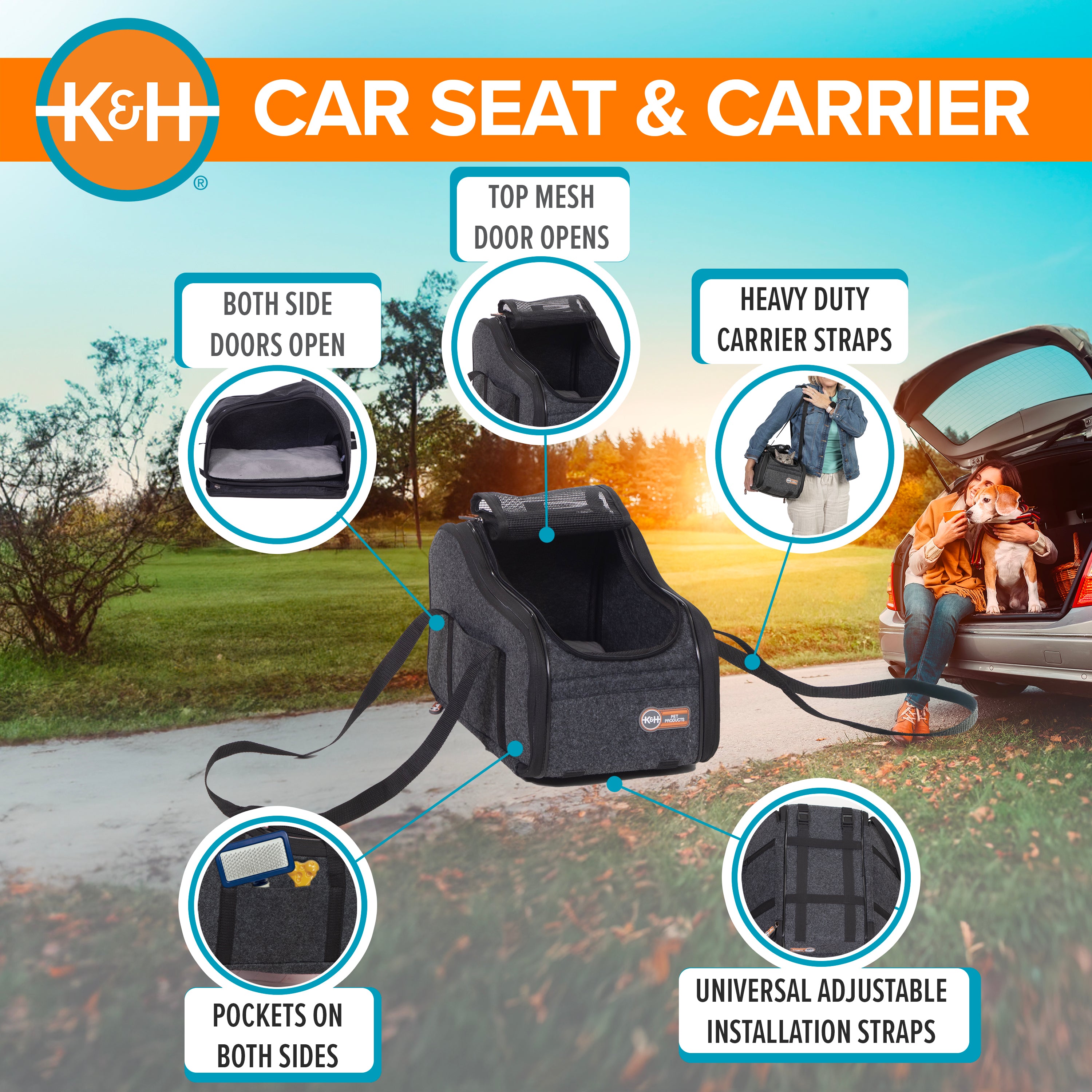 k-h-booster-si-ge-auto-chien-console-anthracite-petit image 3