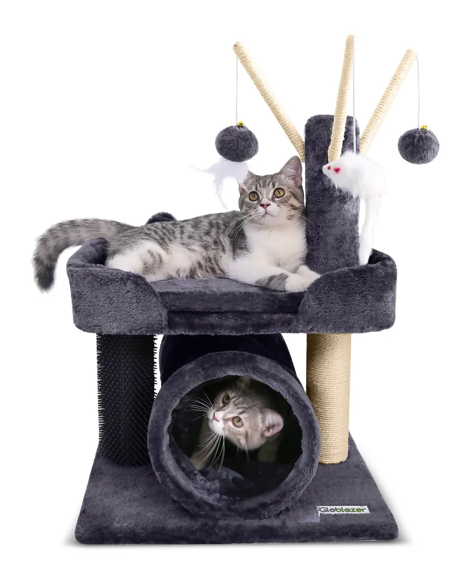globlazer-f-series-i25-arbre-chat-gris-fonc-63-cm image 1