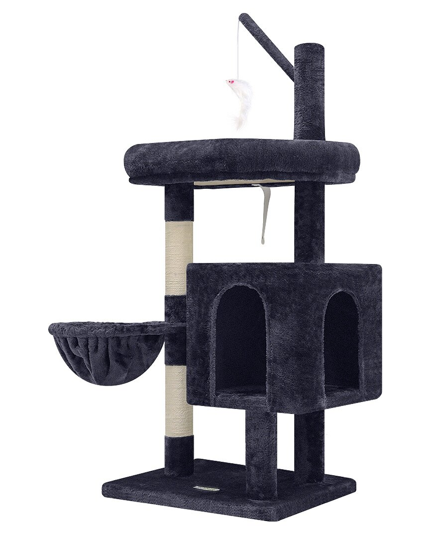 globlazer-f46c-arbre-chat-gris-fonc-117-cm-compact image 2