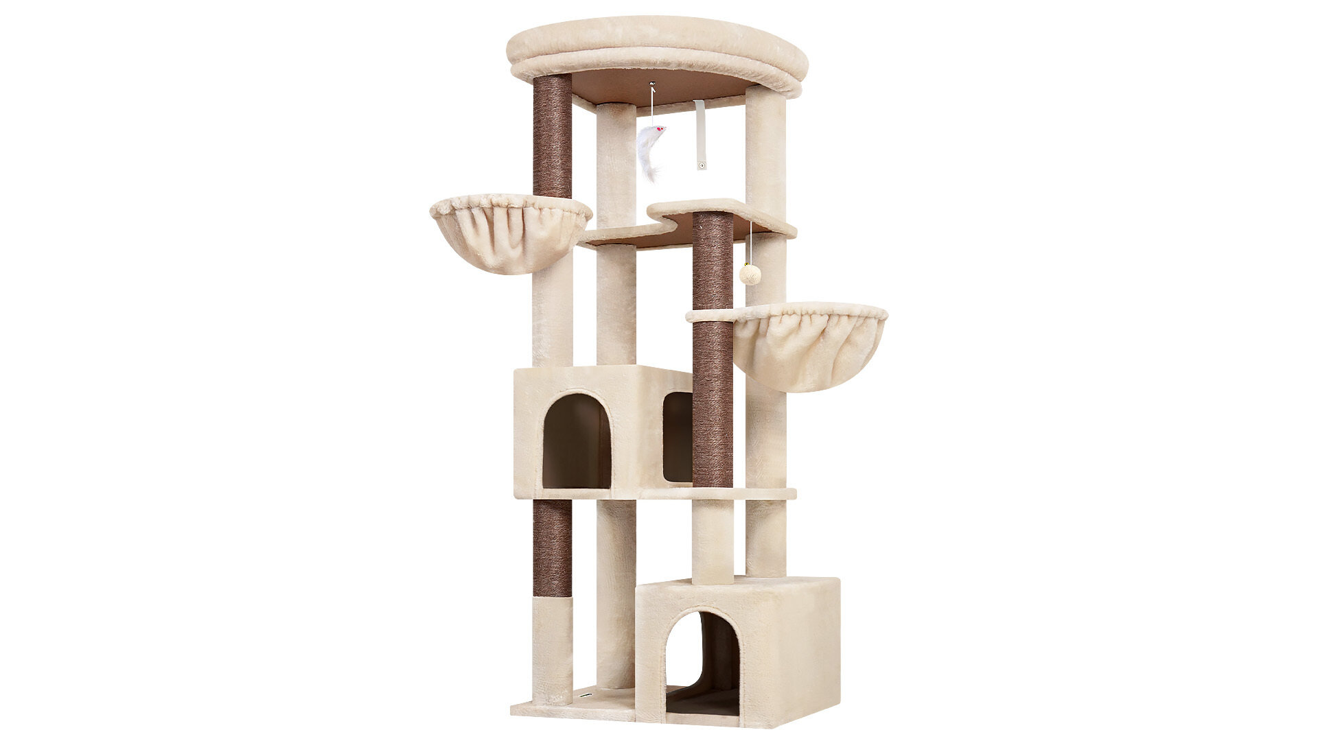 globlazer-c-series-c64-arbre-chat-beige-64-pouces-large image 2