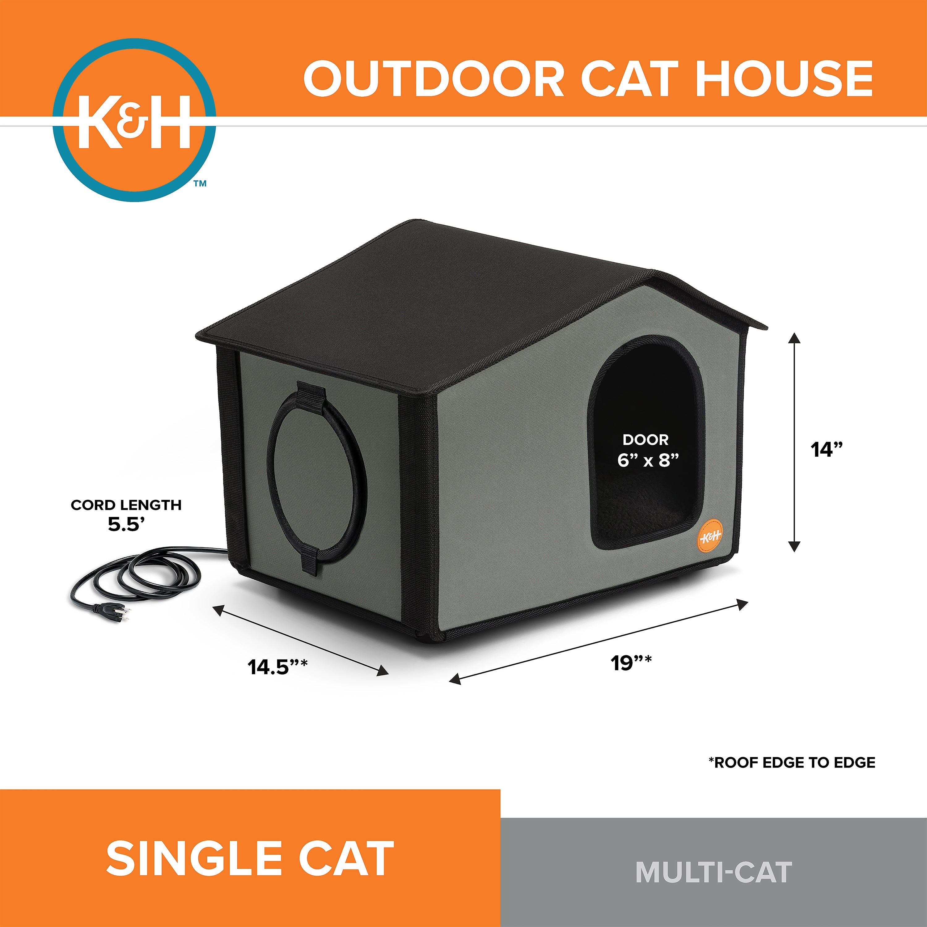 k-h-outdoor-maison-chat-chauffante-grise-isol-e-ext-rieur image 3