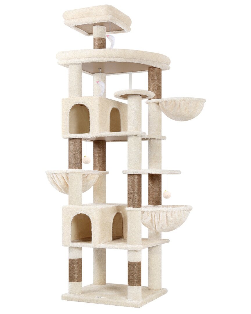 globlazer-s82-arbre-chat-beige-82-pouces-robuste image 2