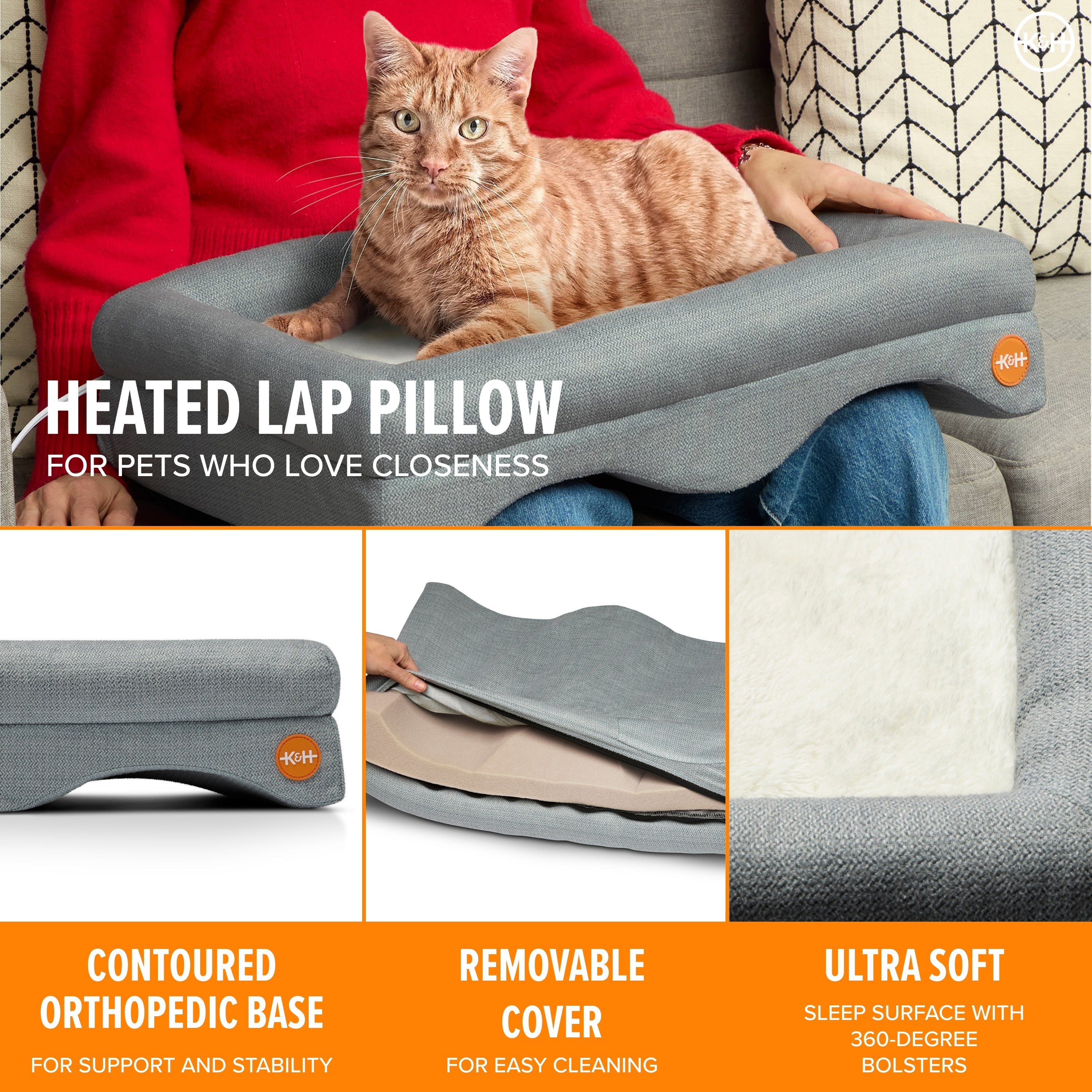 k-h-thermo-pillow-lit-chauffant-chat-genoux-chevron image 3