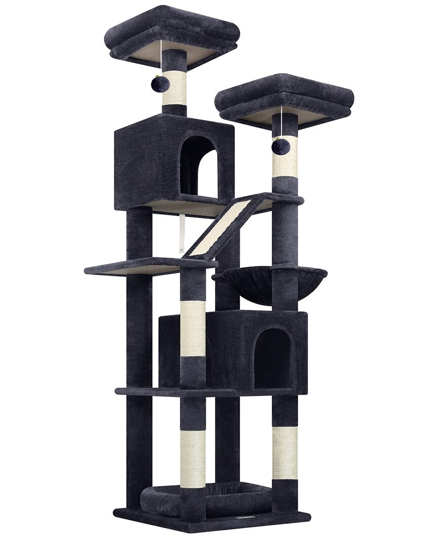 globlazer-f-series-f74d-arbre-chat-gris-fonc-74-pouces image 2