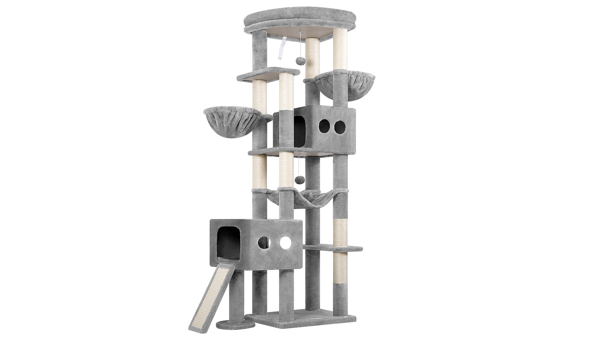 globlazer-s-series-s81g-arbre-chat-gris-clair-81-pouces image 2