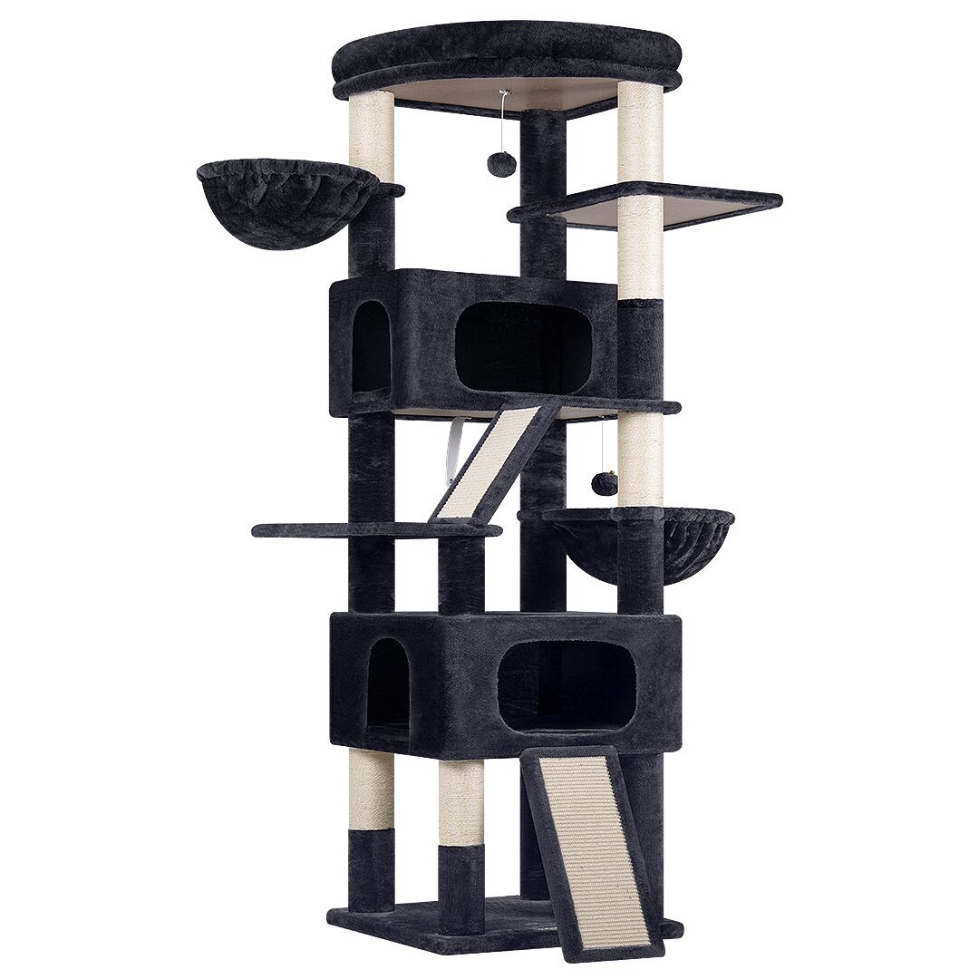 globlazer-s-series-s80h-arbre-chat-gris-fonc-80-pouces image 2