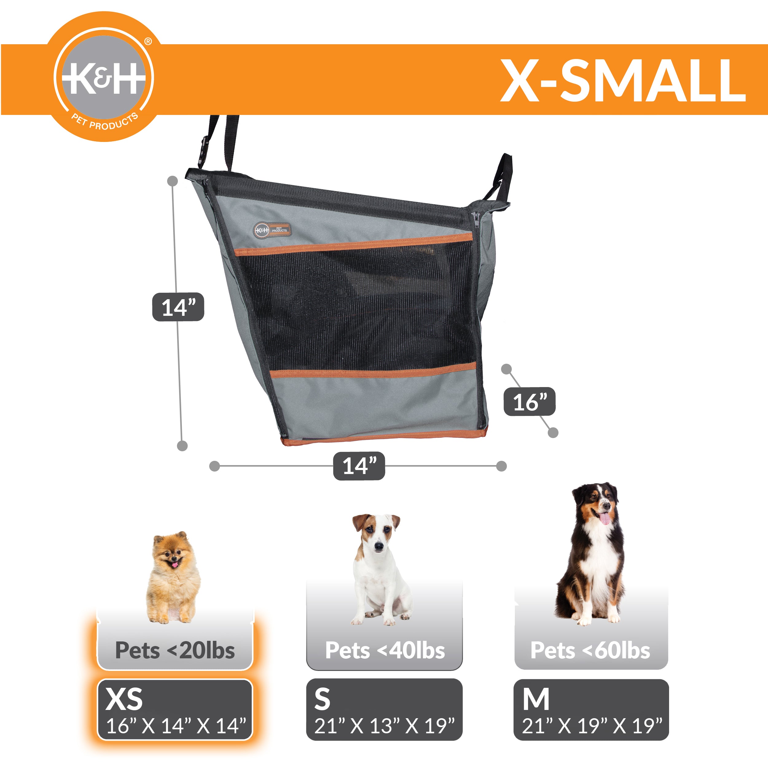 k-h-si-ge-chien-voiture-gris-panier-transport-large image 6