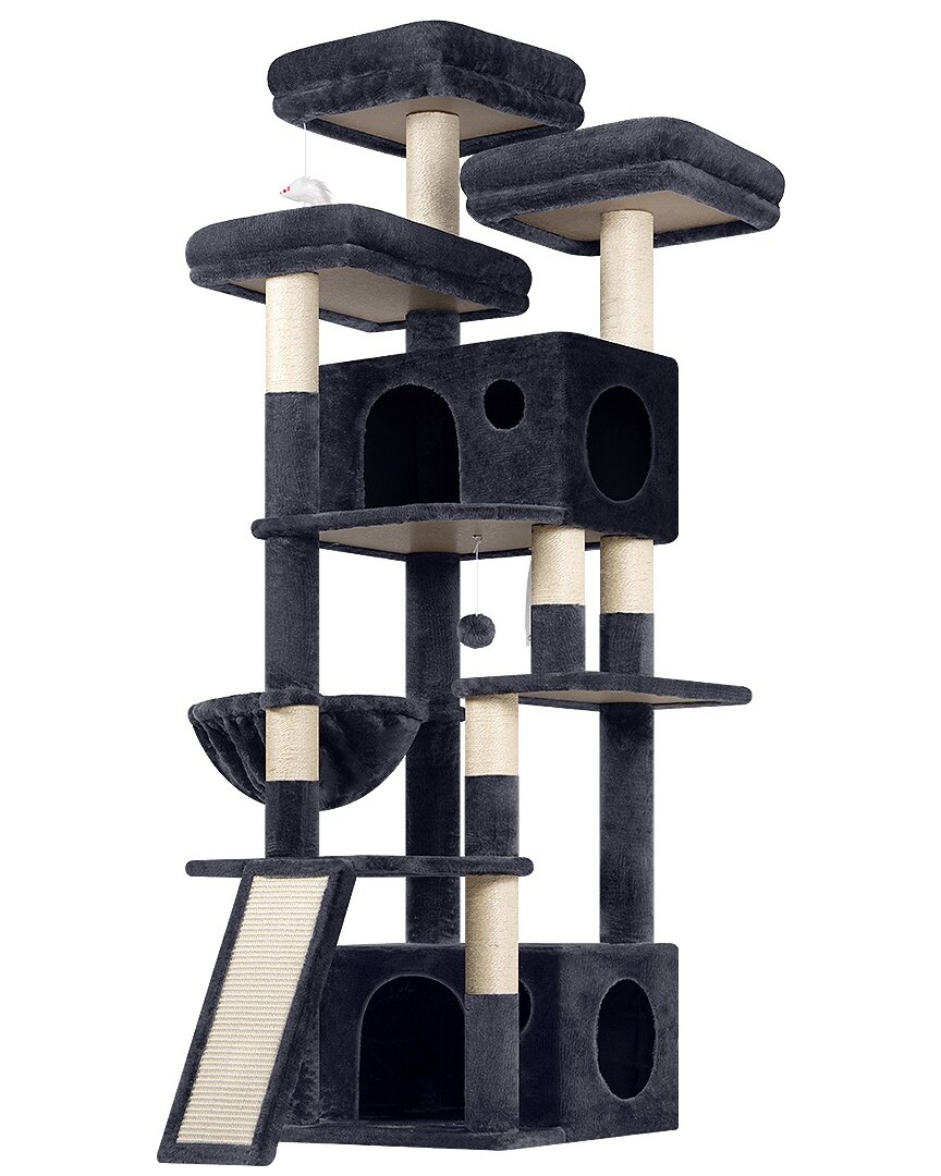 globlazer-f-series-f73c-arbre-chat-gris-fonc-73-pouces image 2