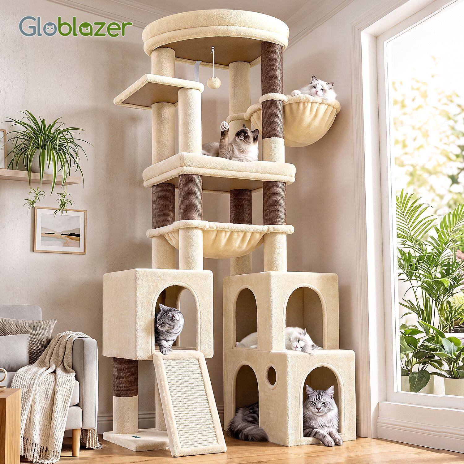 globlazer-s-series-s72g-arbre-chat-beige-72-pouces image 3