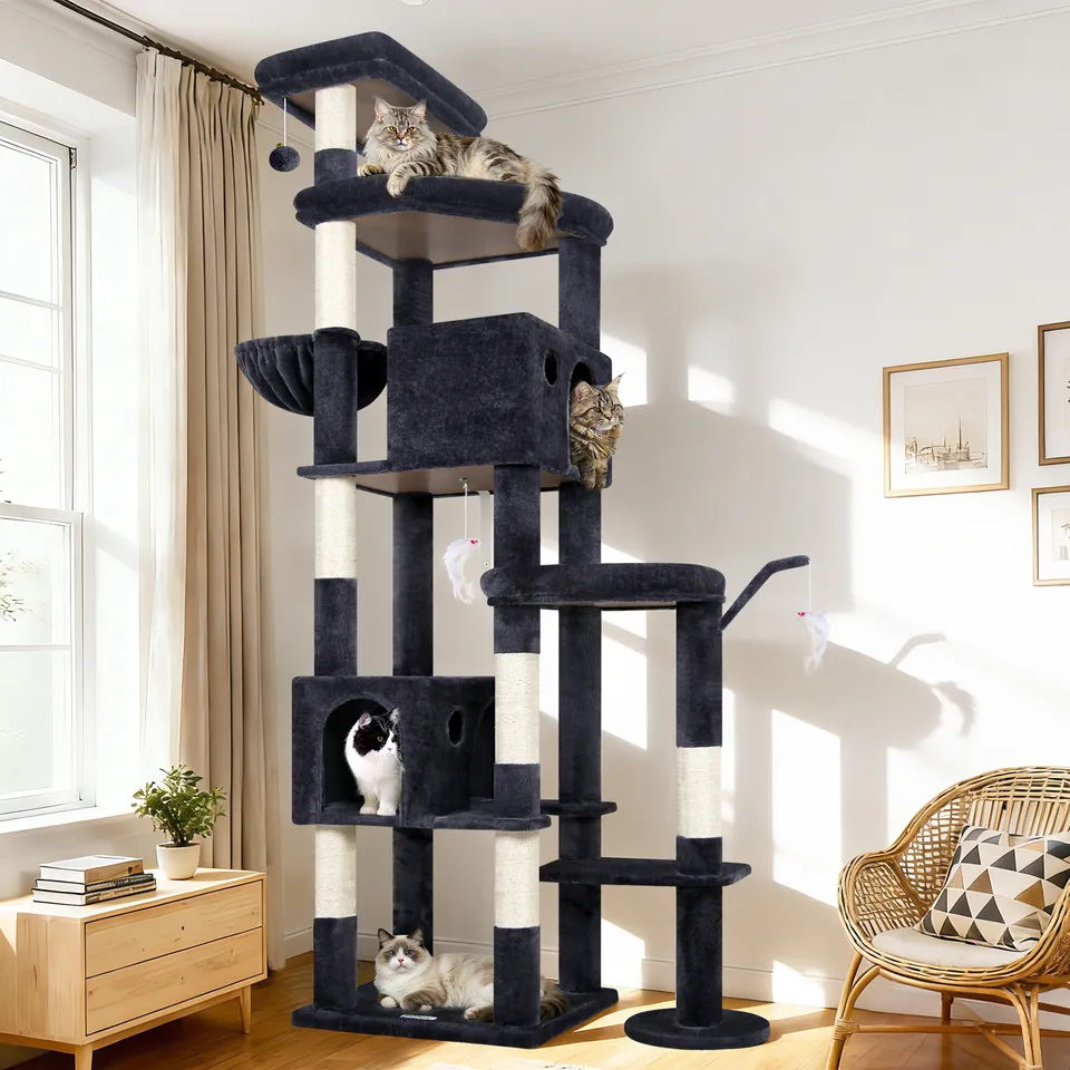 globlazer-s-series-s83-arbre-chat-gris-fonc-211-cm image 1