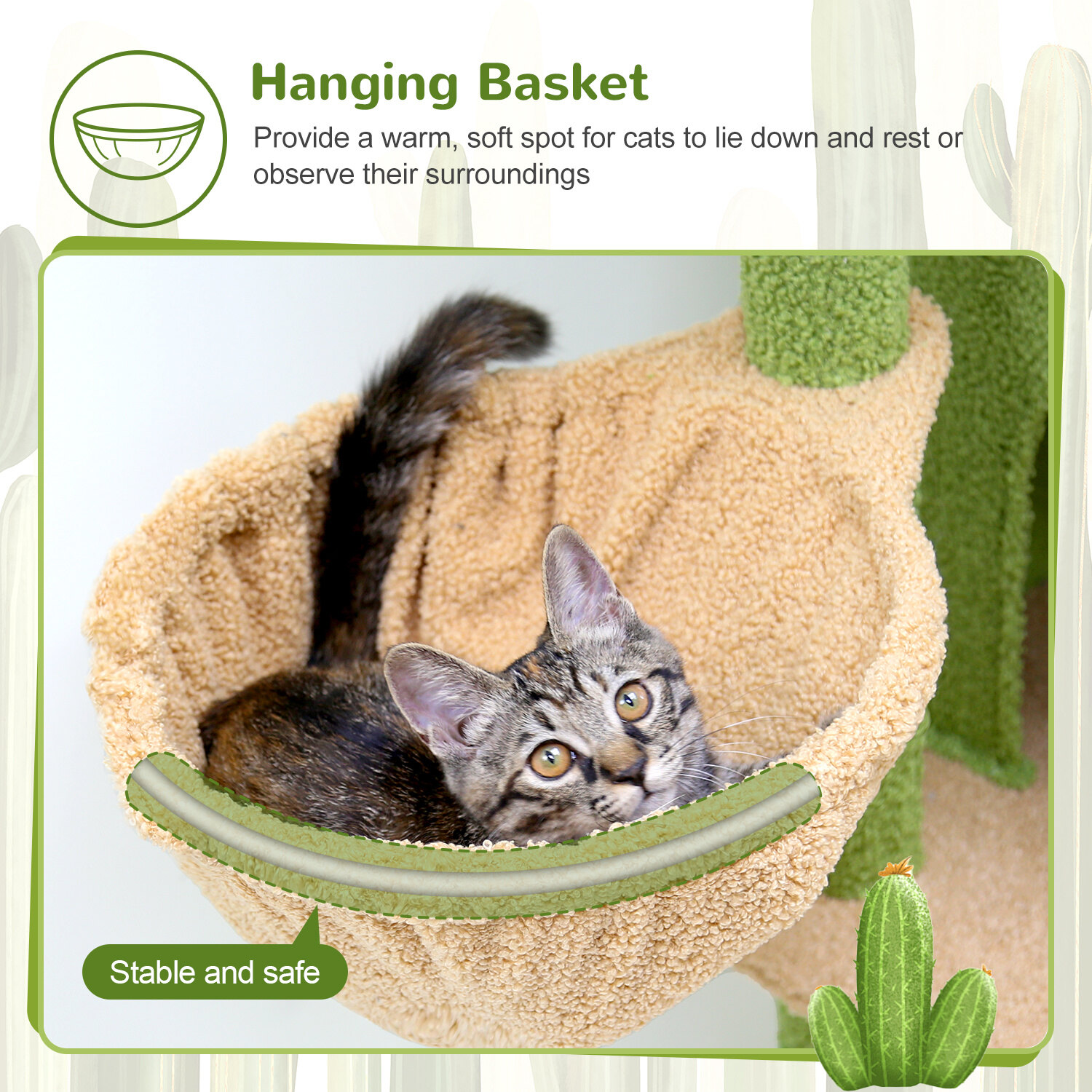 globlazer-f46b-arbre-chat-vert-117-cm-chaton image 6